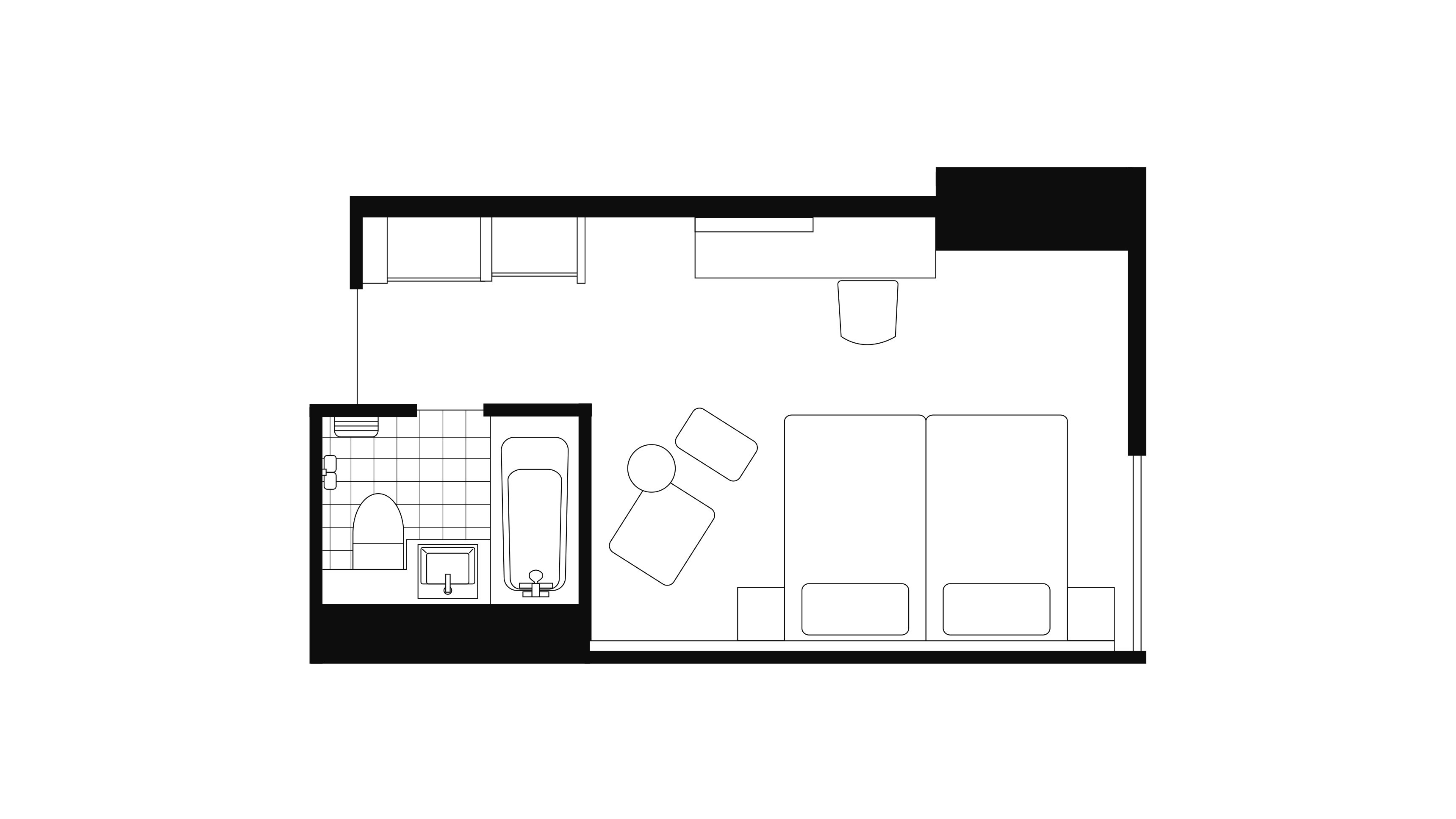 Floor plan: Premium Floor Standard Twin