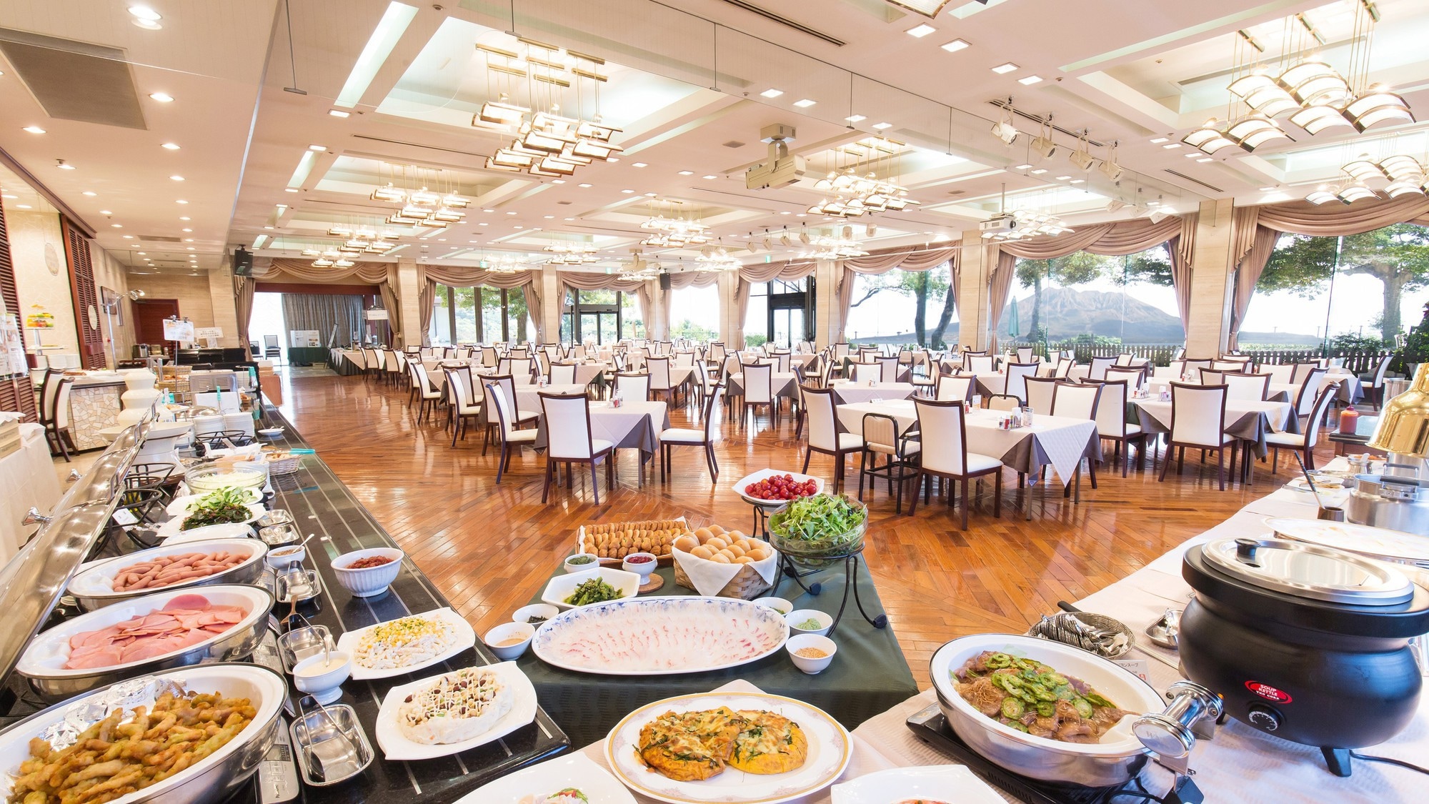 Breakfast buffet venue