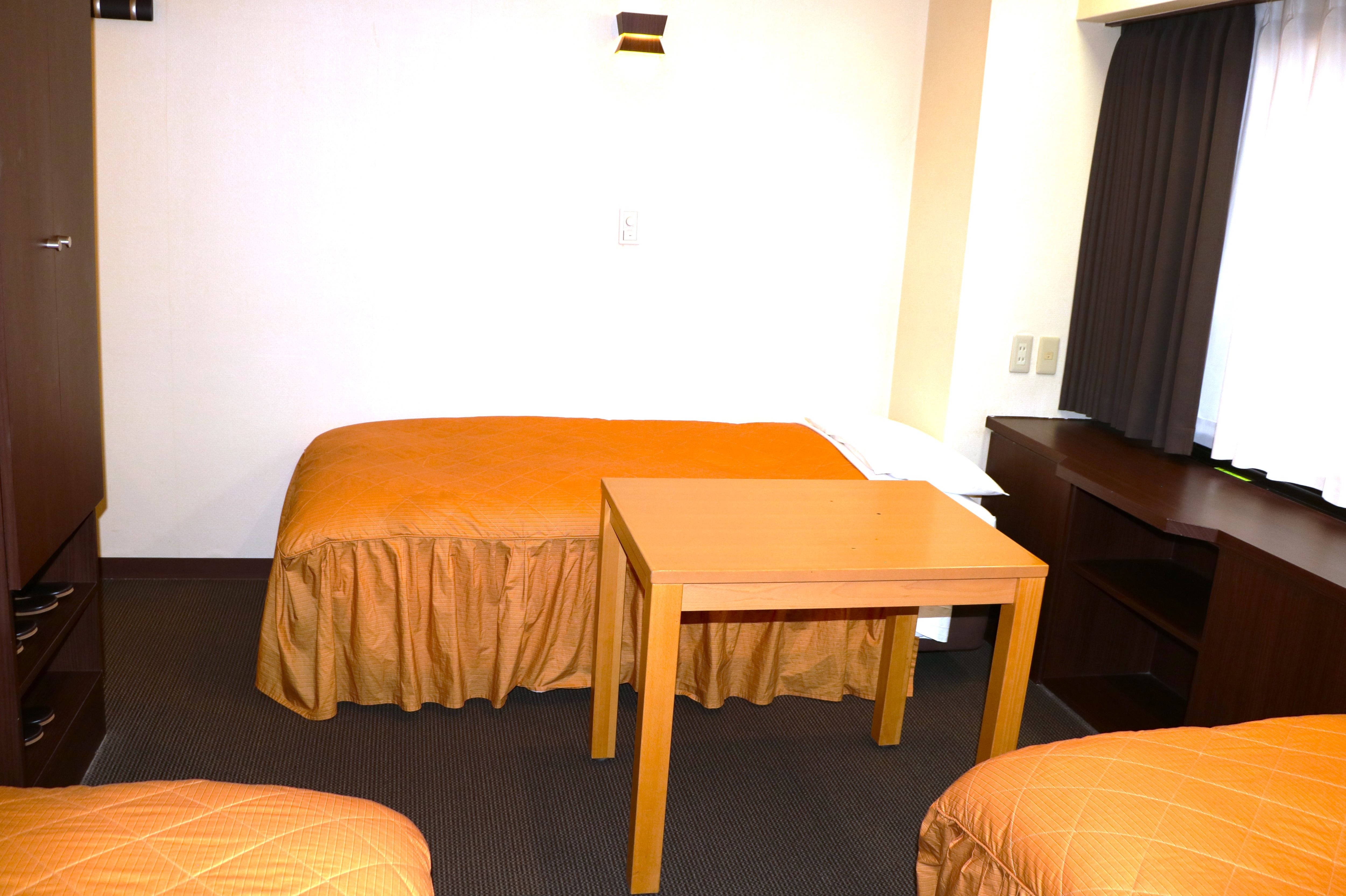 Twin Room (TA12) Opposite side of the tracks (for 3 people)