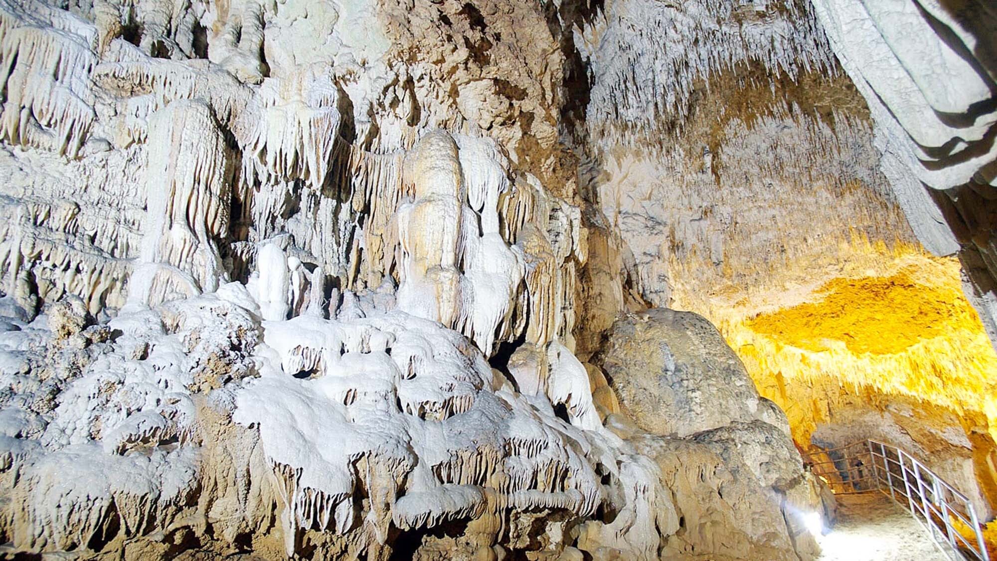 ・[Shoryudo] A tourist limestone cave designated as a natural monument of Kagoshima Prefecture.