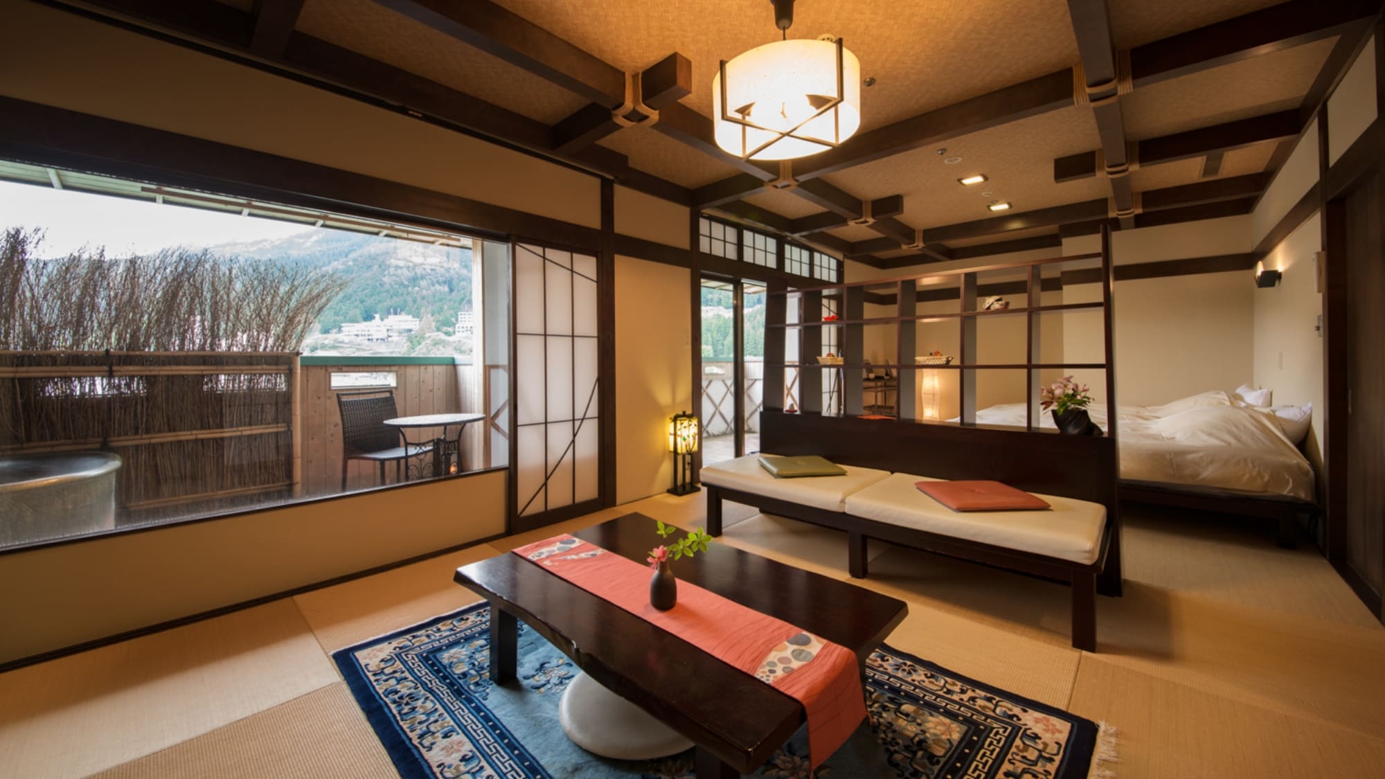 Guest room with open-air bath "Kaze no Izanai"