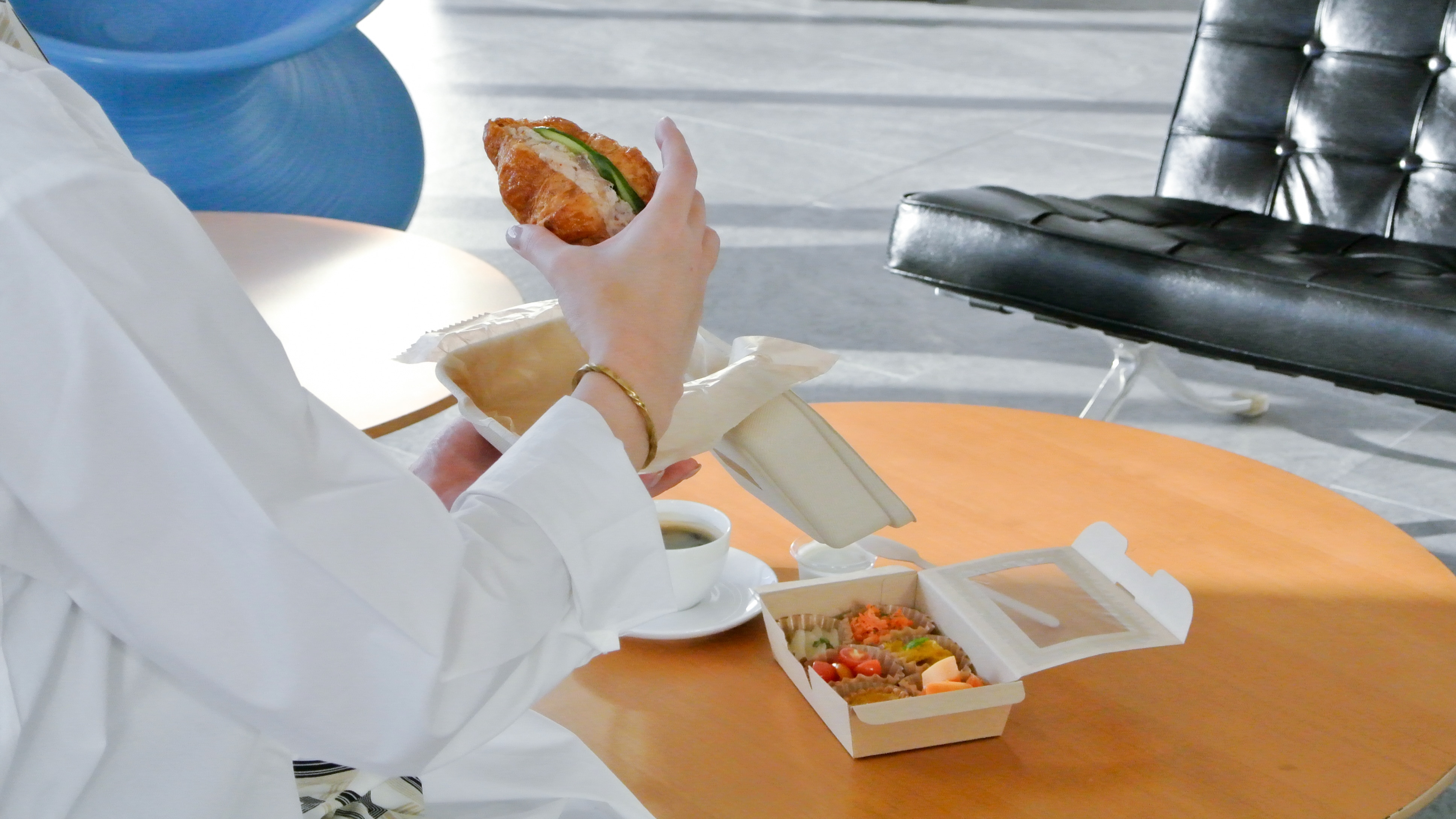 Please enjoy your meal in your room, lobby, terrace or at the beach.