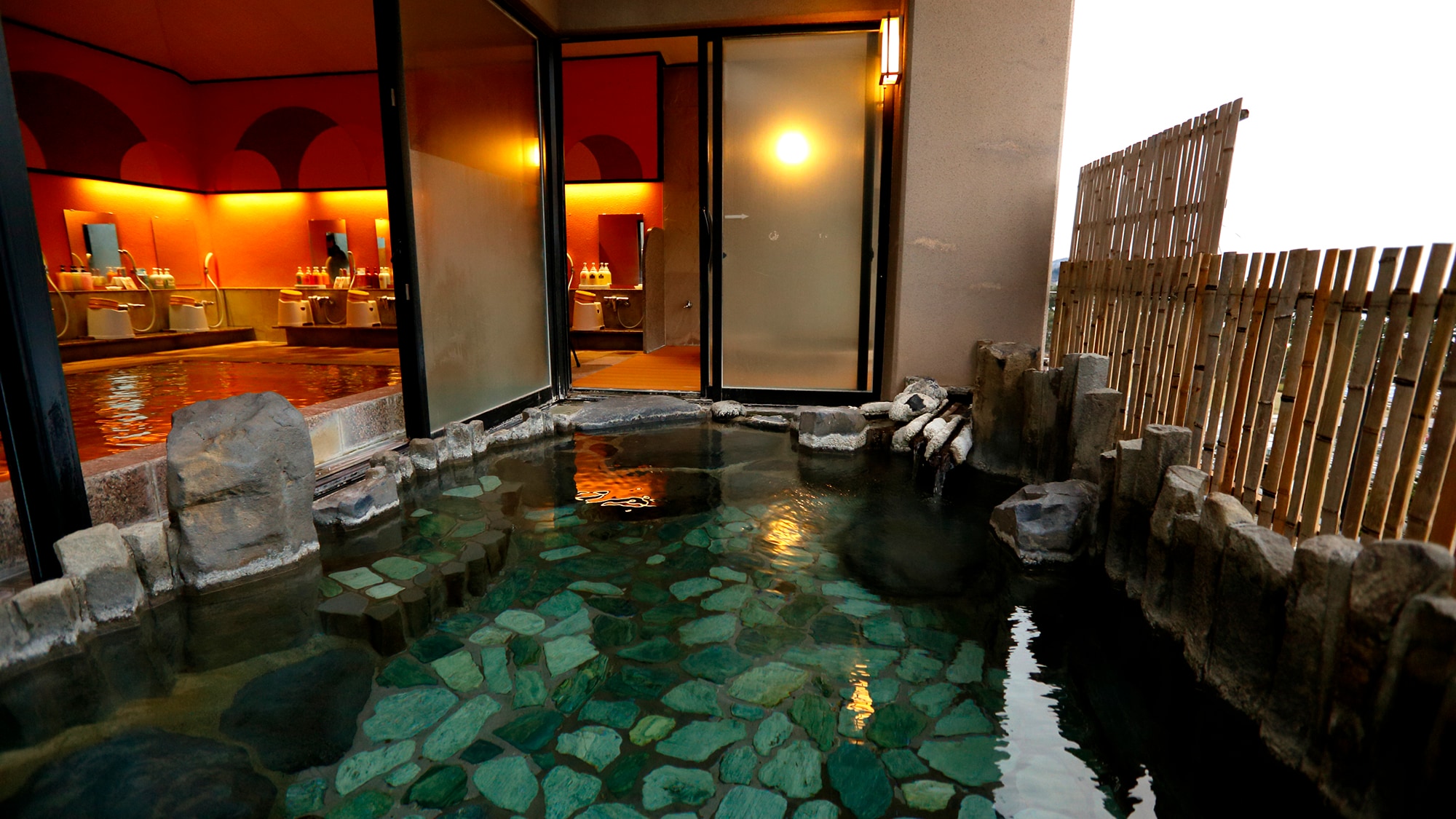 Open-air bath