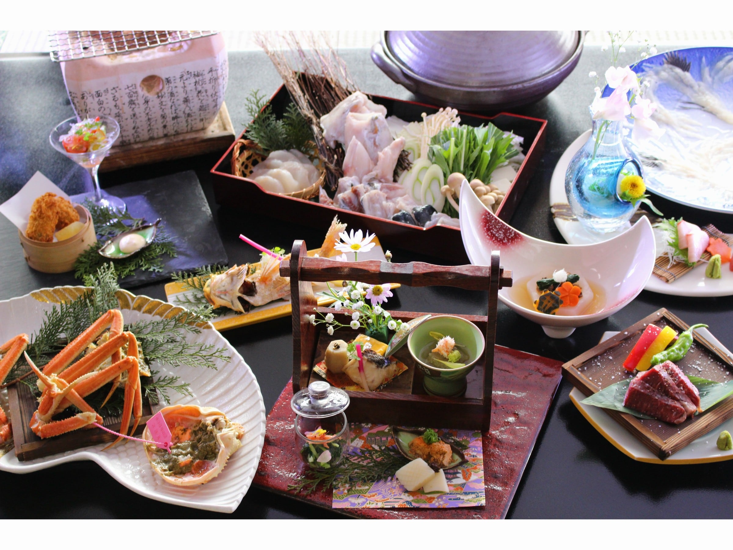 Winter delicious selection of kaiseki course menu image