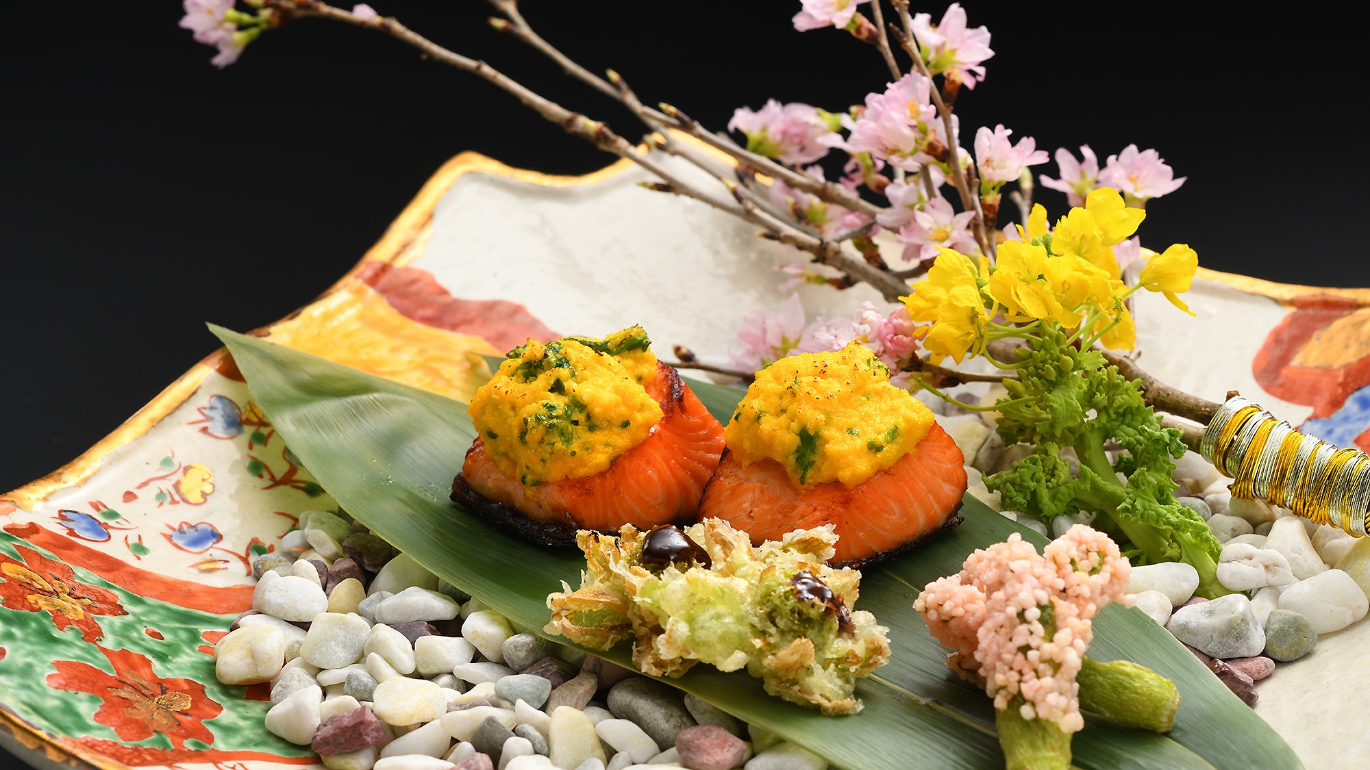 ~Spring~ Aizu local cuisine kaiseki (example)