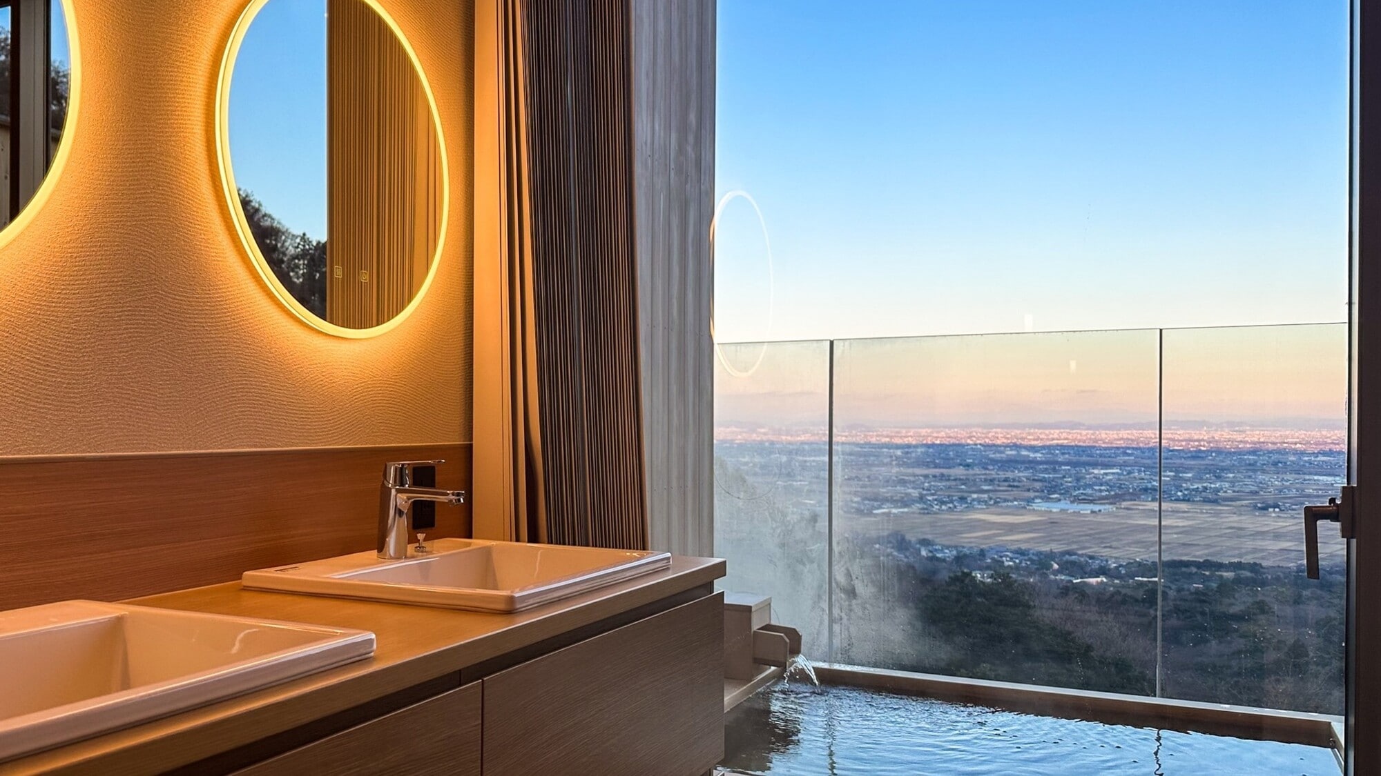 観月　露天風呂【リニューアル】