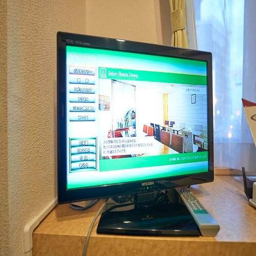 LCD TV in guest room