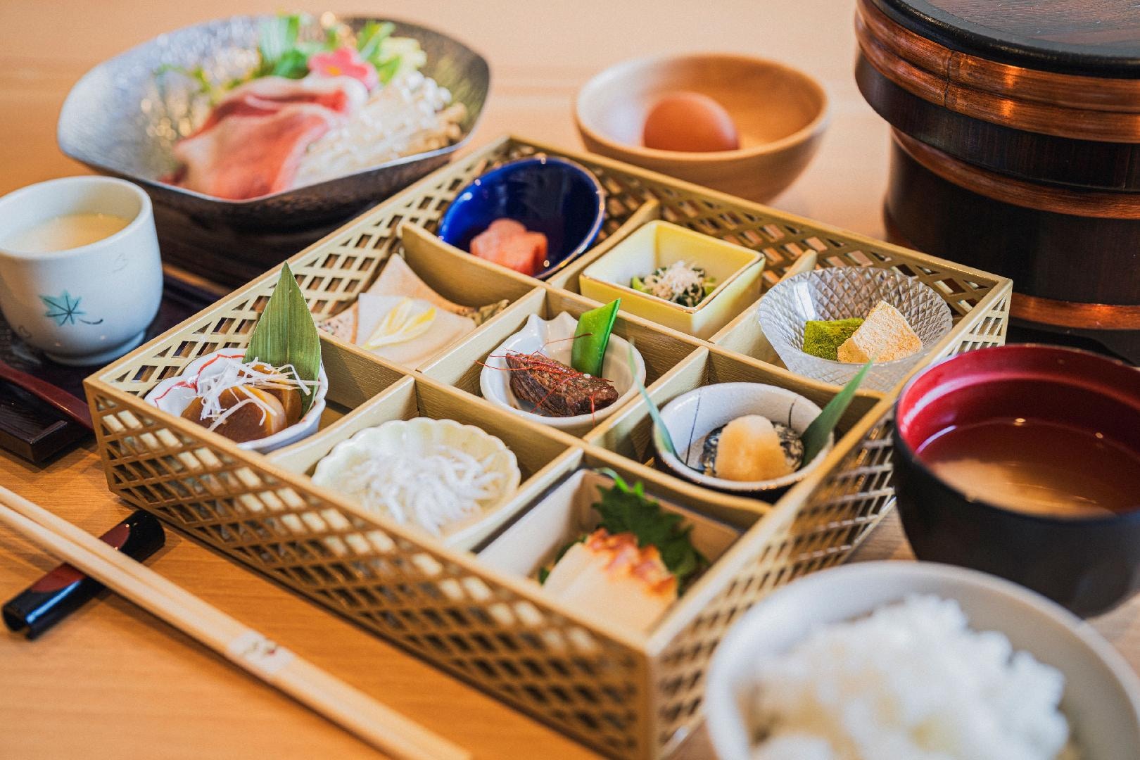 아침식사 일본식 정식