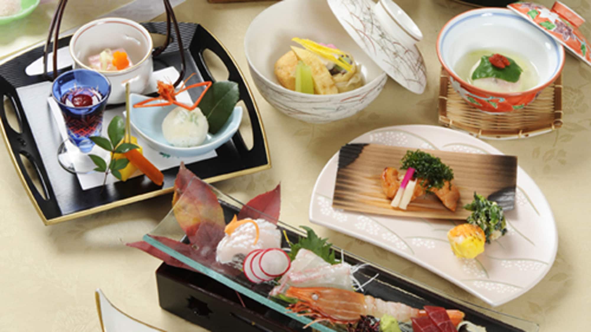 *<Upgraded Kaiseki> Chef's recommendation ☆ Carefully selected ingredients! Authentic Kaiseki in a private room