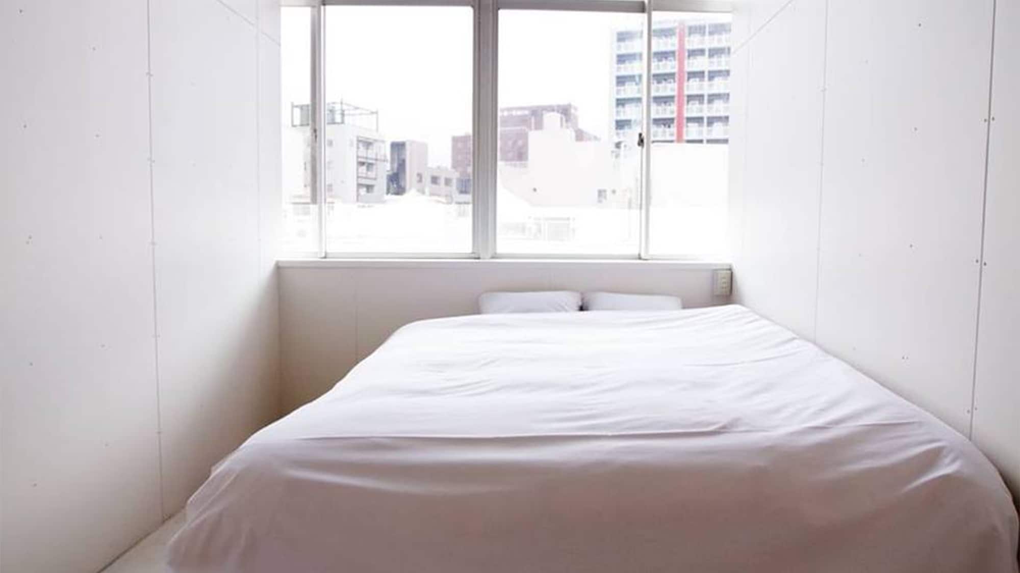 ・ Spacious double bed room that can be used by 1 to 2 people