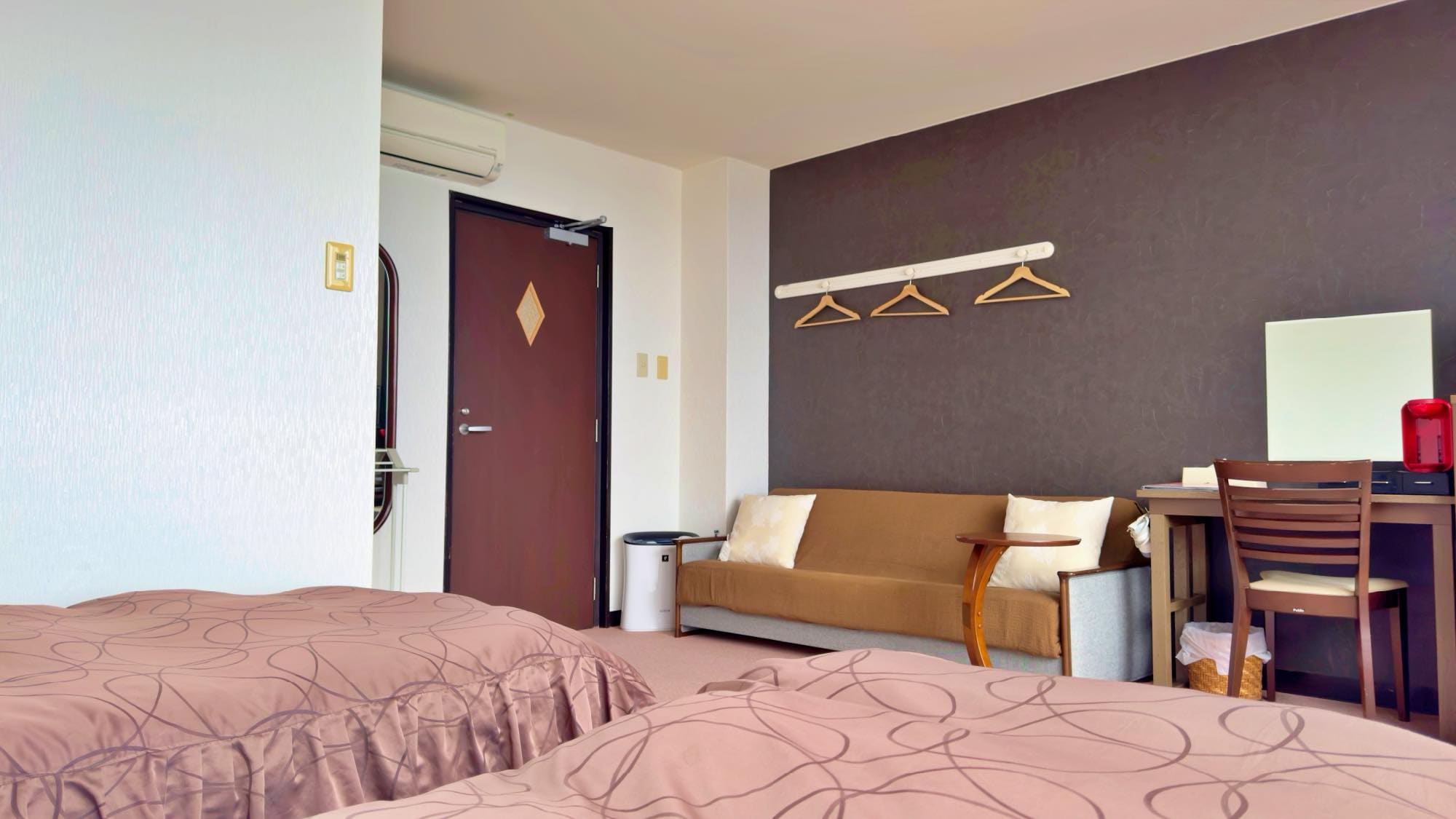 [Ogi/Uranishi] Twin room + Sun deck with a spectacular view (with bathroom and toilet)