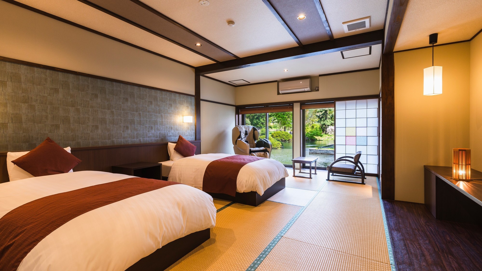 [Superior] Japanese modern twin 32㎡ + with massage machine