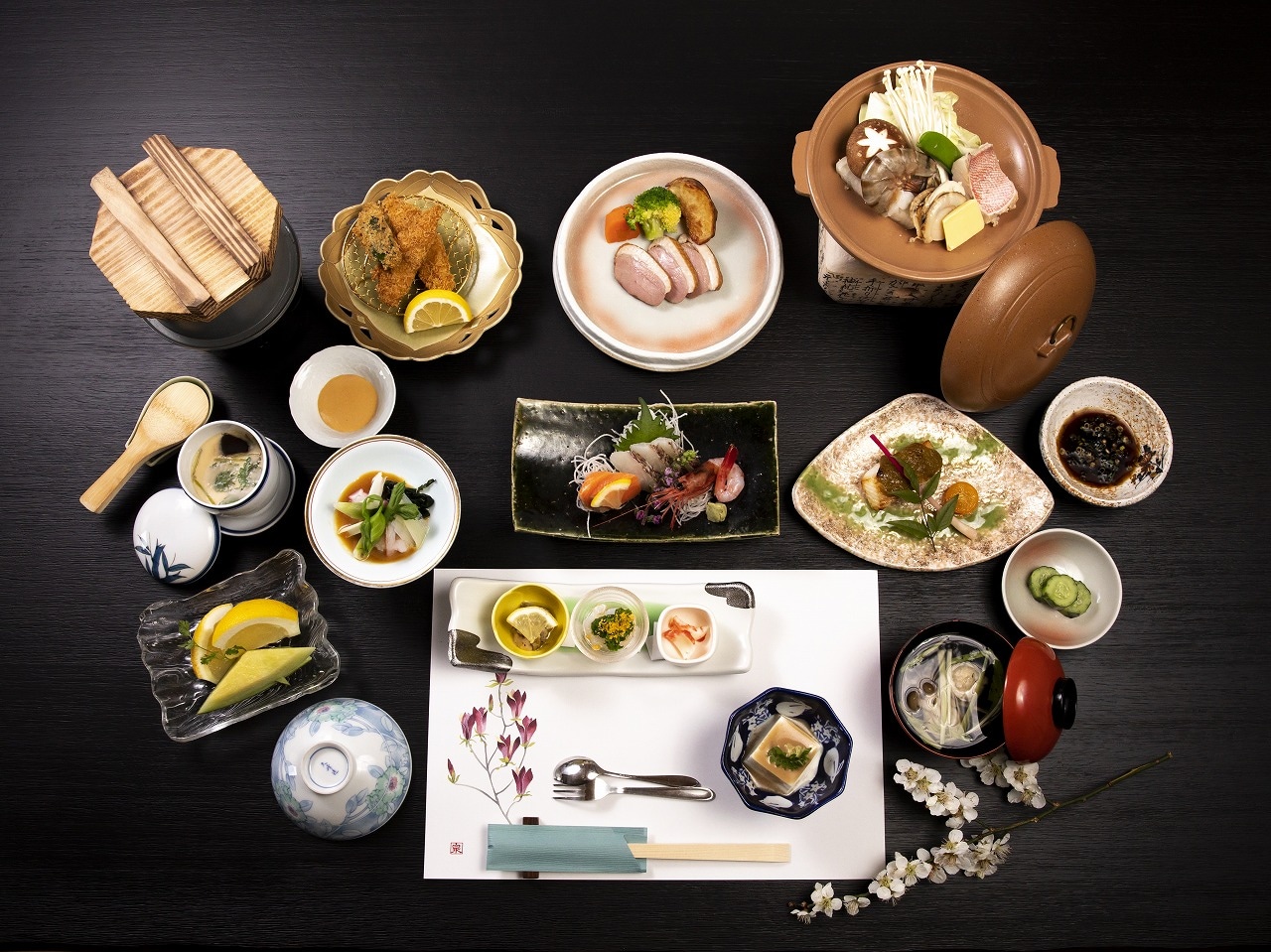 [Dinner served in your room] Menu example