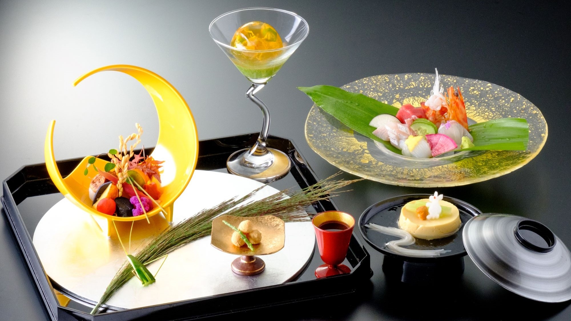 September 2022 monthly kaiseki appetizer image