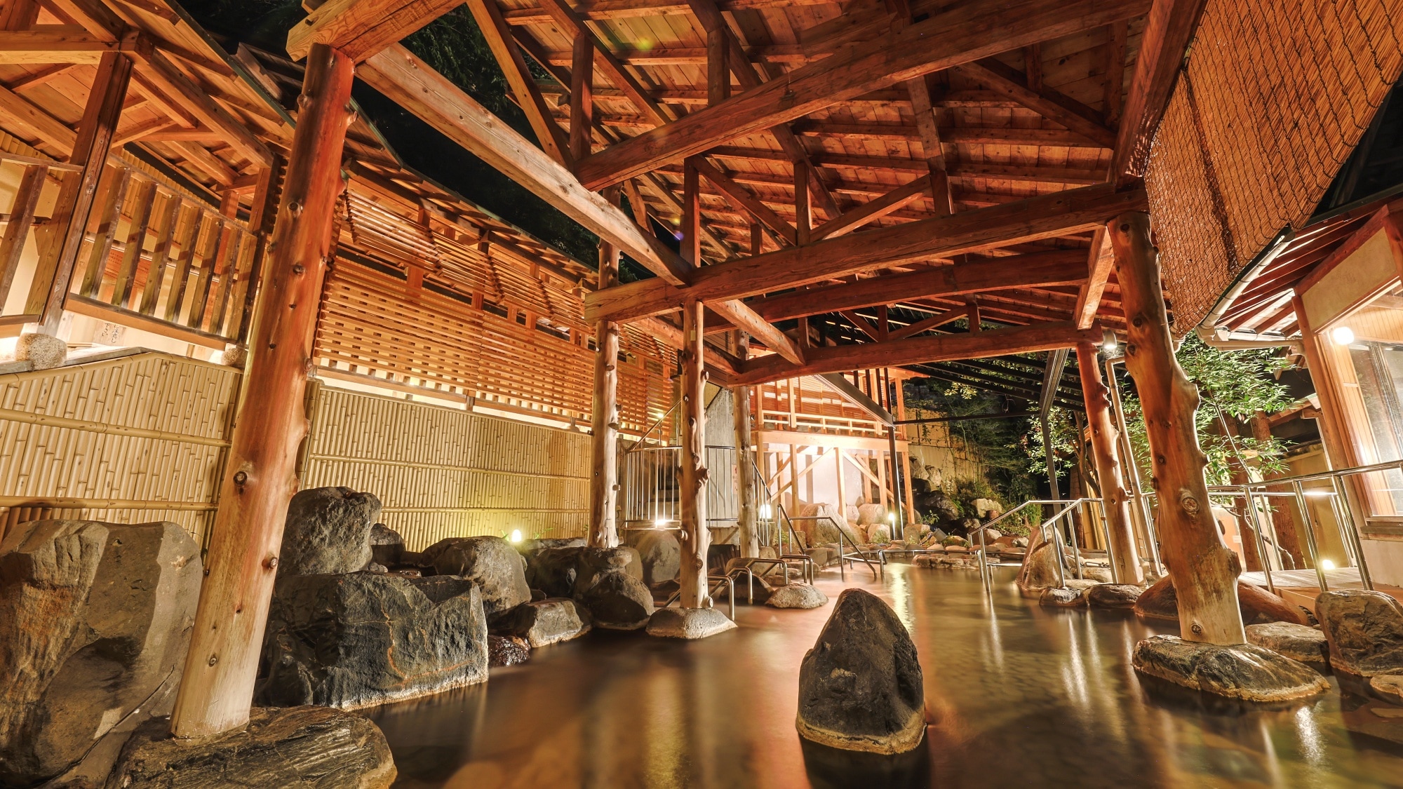 [Left Bath] Ousui no Yu (night)