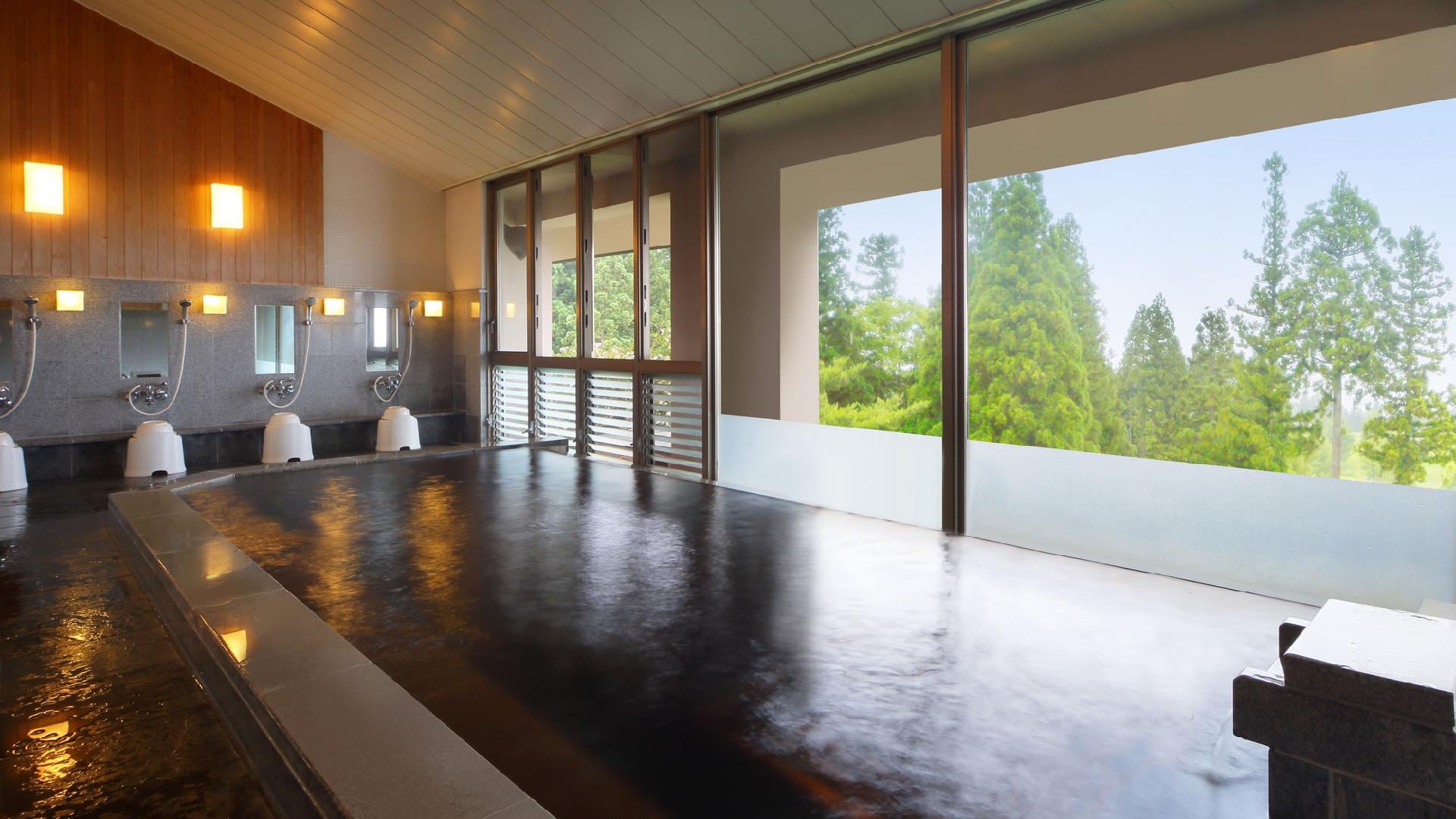 [Atema Onsen] Utsukushi-no-Yu indoor bath