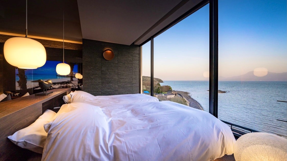 <Platinum Suite> Superb view ocean panorama / with semi-open-air bath [401]