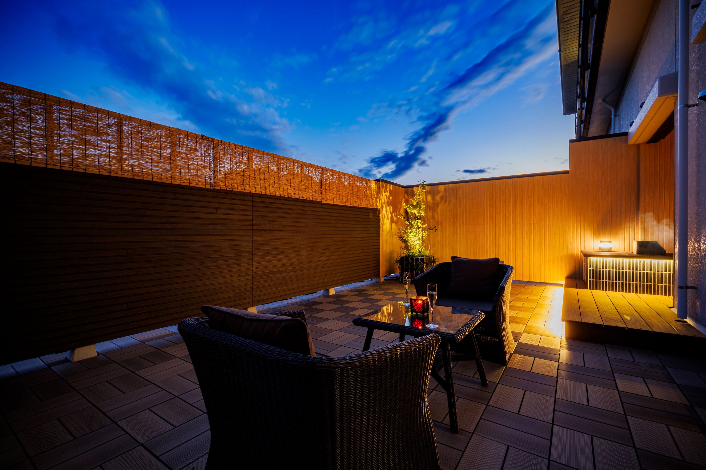 日西合璧客房，带屋顶露台和露天浴池，可欣赏美景 [33号房]