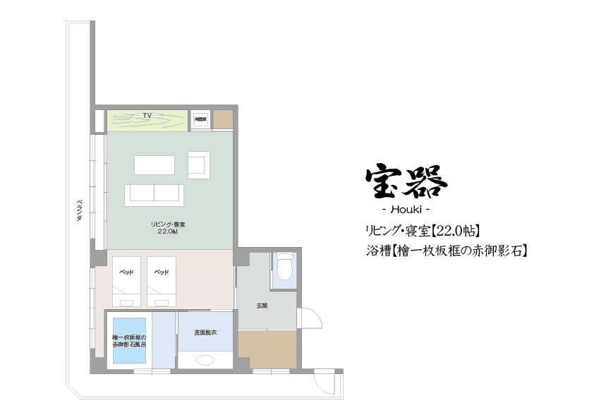 Treasure: Floor plan