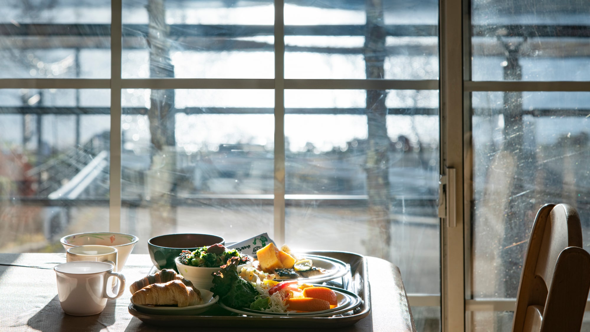 *Pipe no Kemuri Specialty Buffet (Breakfast) / Breakfast at a restaurant overlooking the lake
