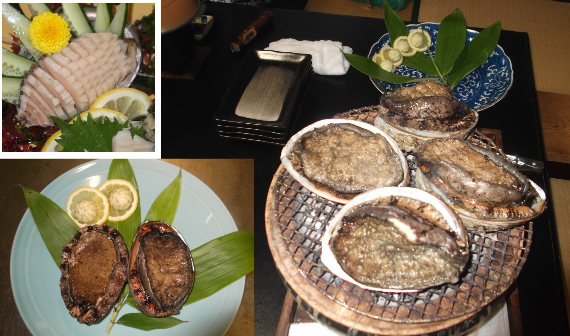 Abalone dishes