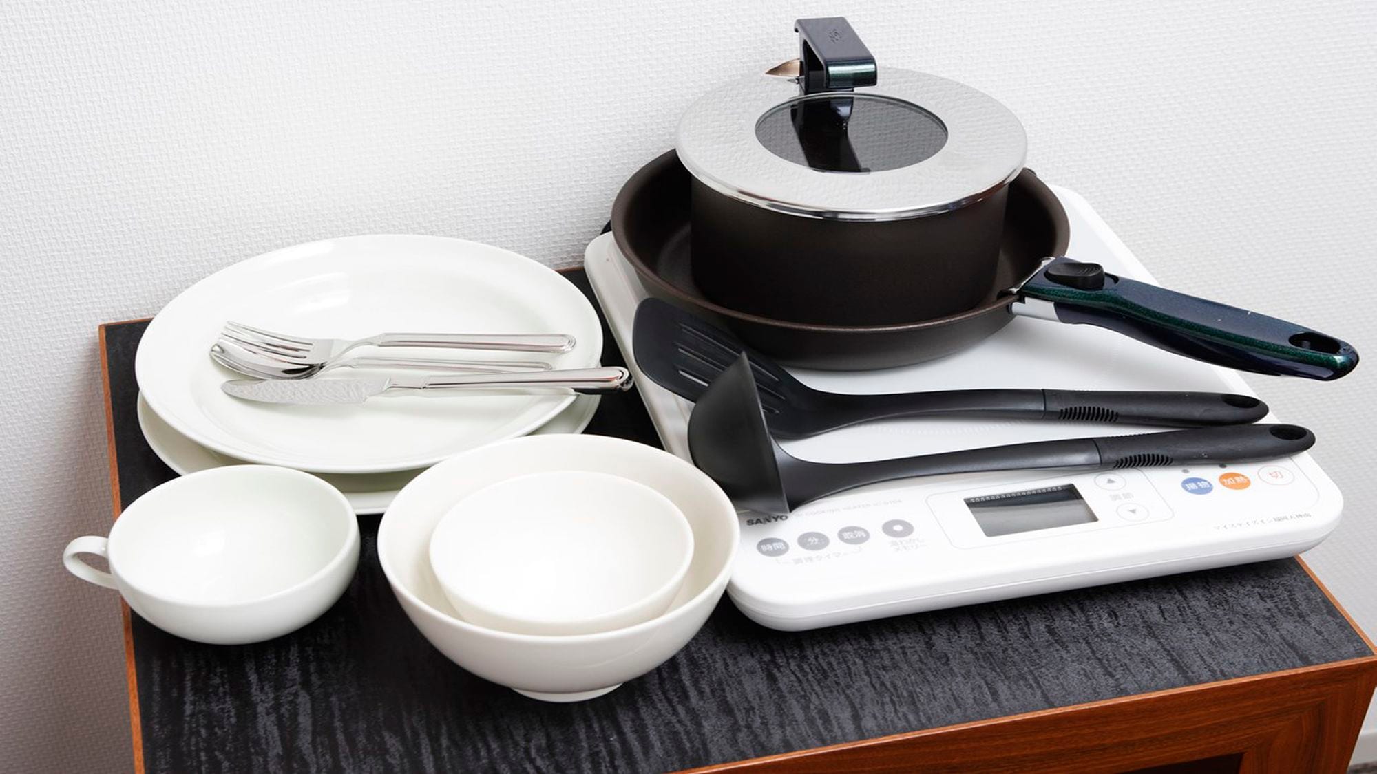 Kitchen utensils for rent