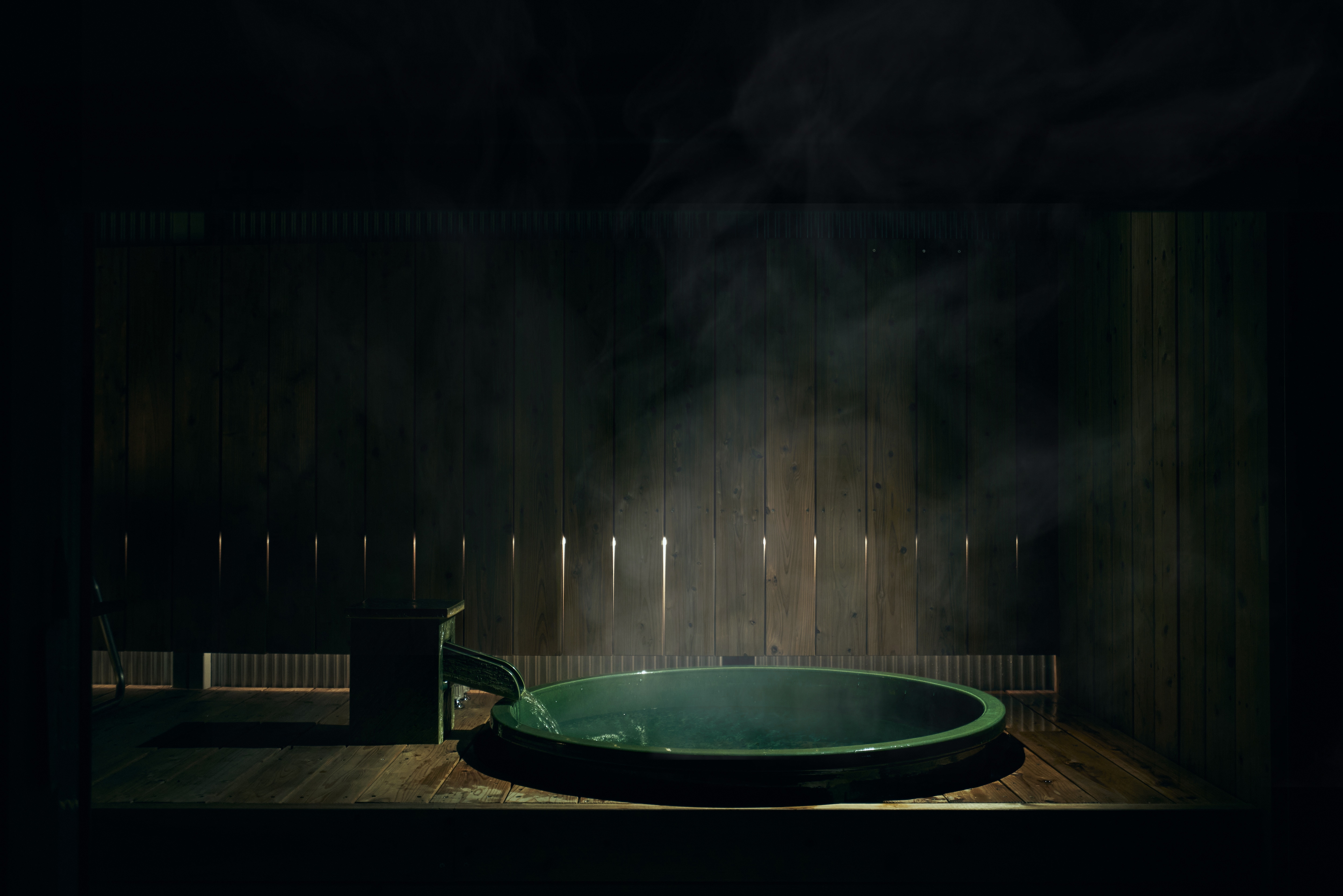 [Standard Villa -Spa-] Open-air bath in guest room