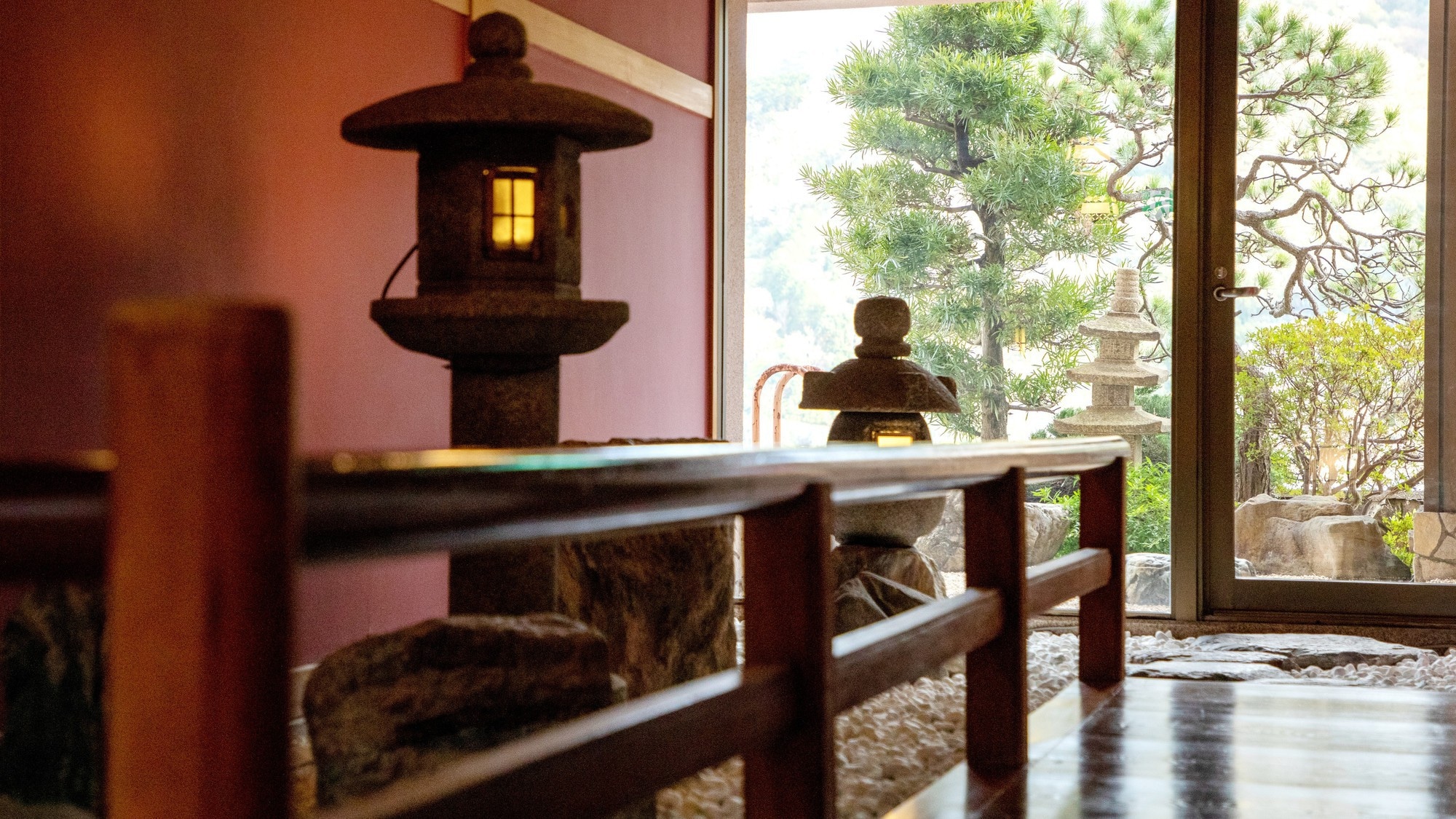 ○ Hallway inside the building