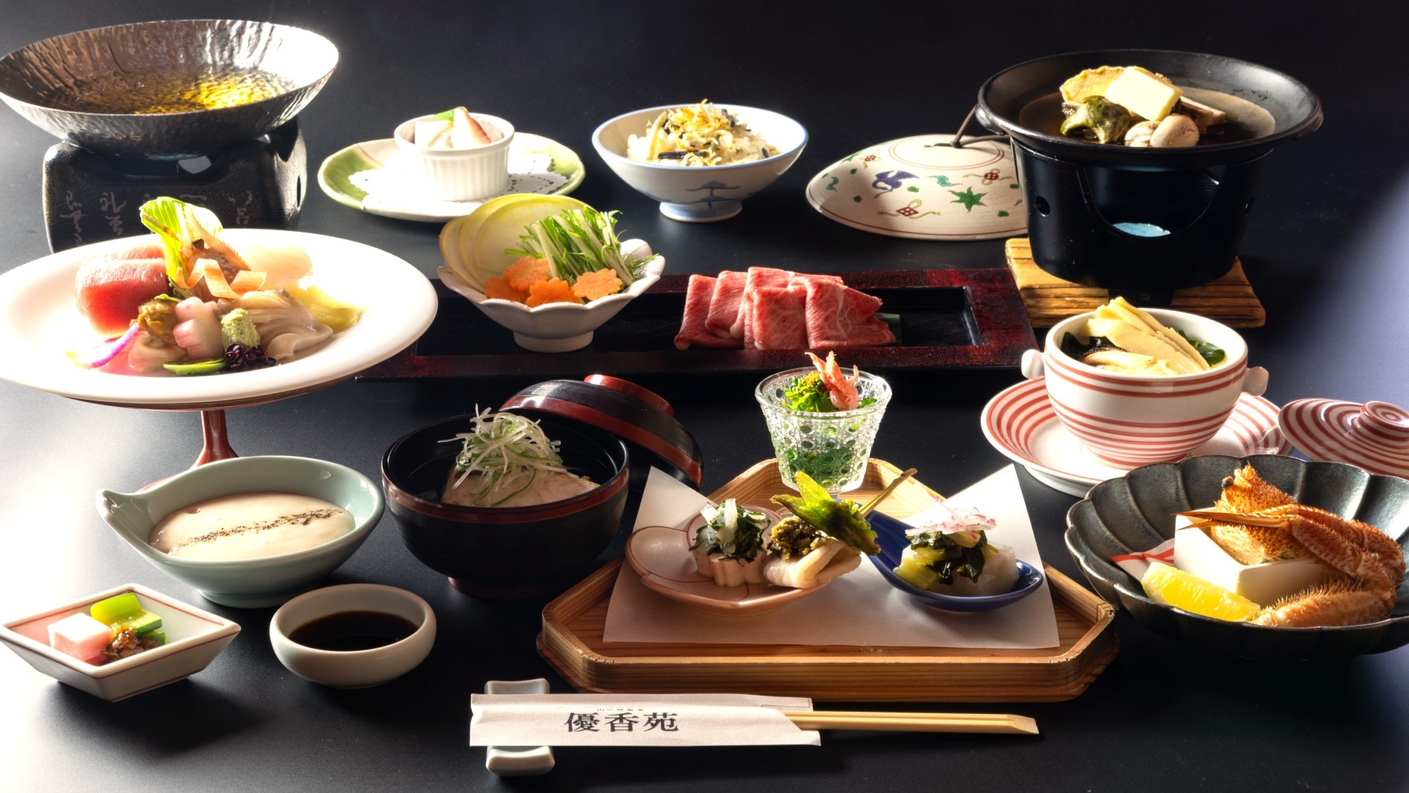 A premium cuisine course "Miyabi"