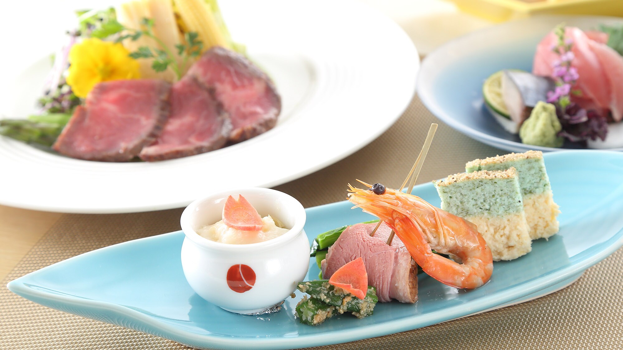 晚餐例子/ [春天] 京都風格的創意懷石料理