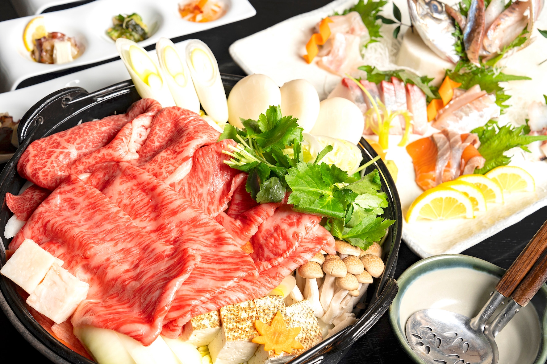 橄榄牛肉寿喜烧