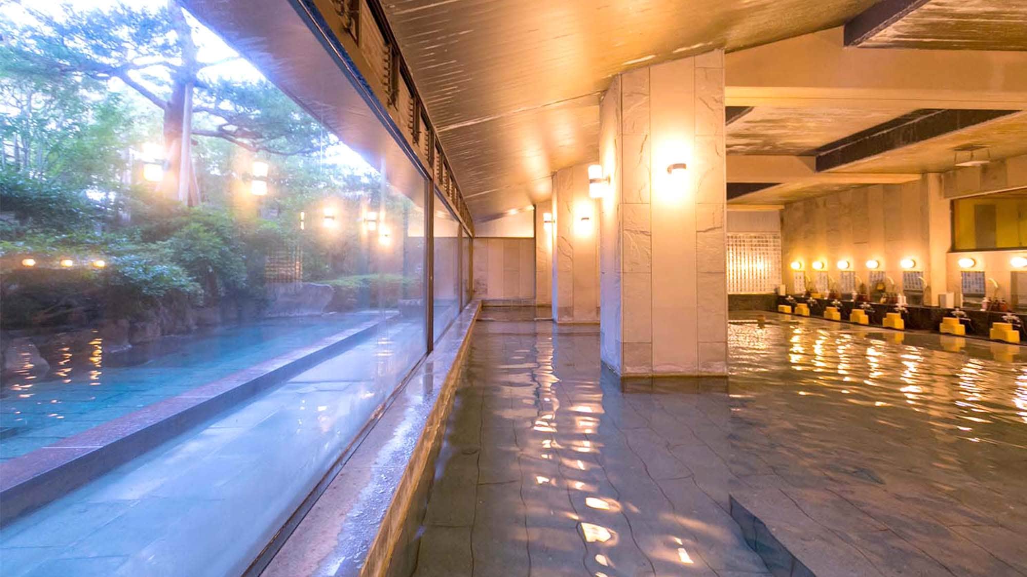 [Toyoake] Men's public bath. Please enjoy the highly effective hot water that has been springing up since 1300.
