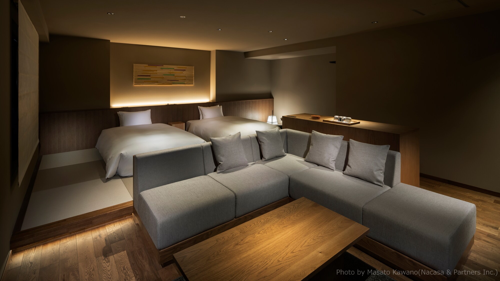 [New Room] Designer Twin/You can relax on the large sofa