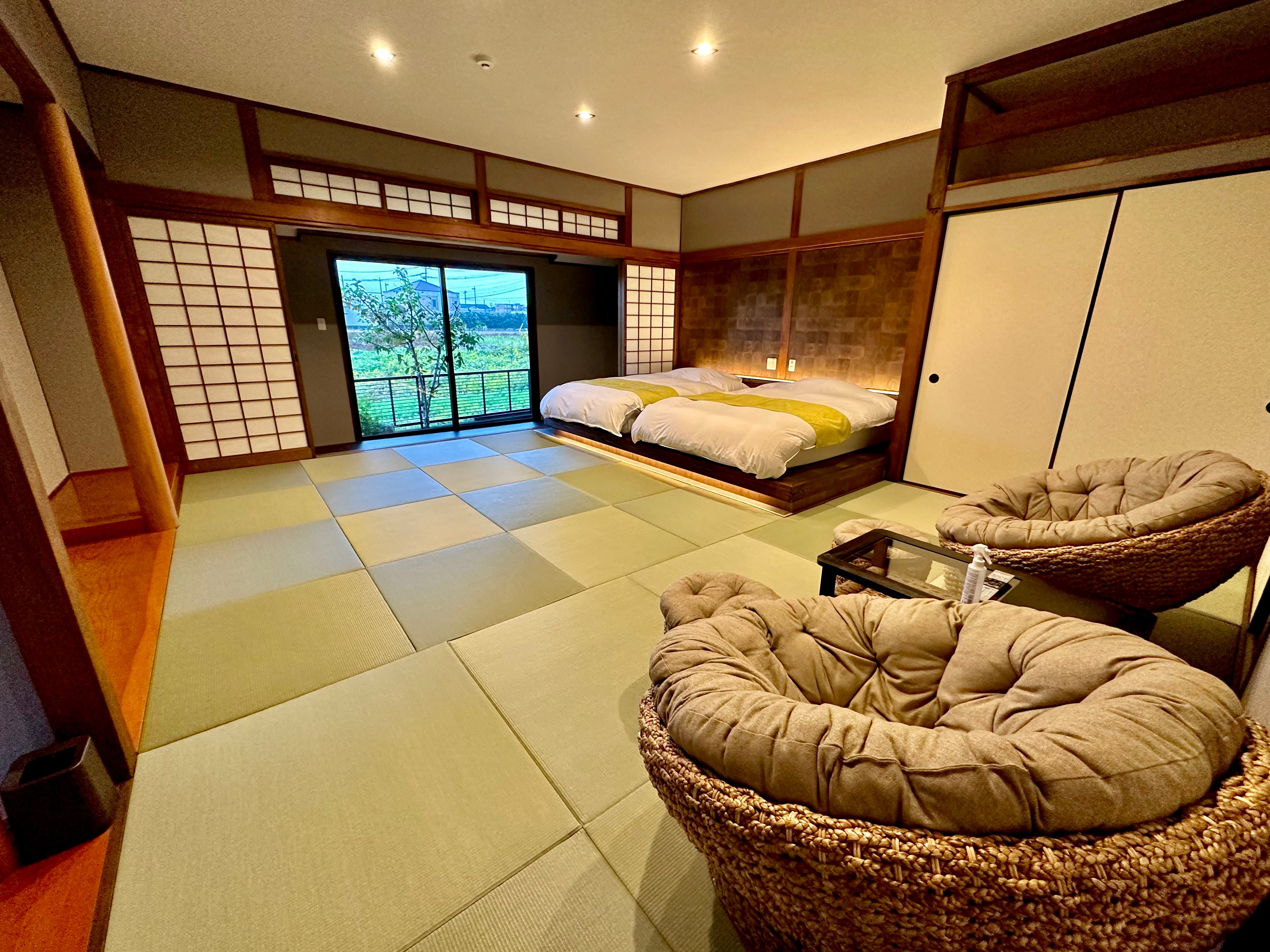 Room with open-air bath [Hanano]