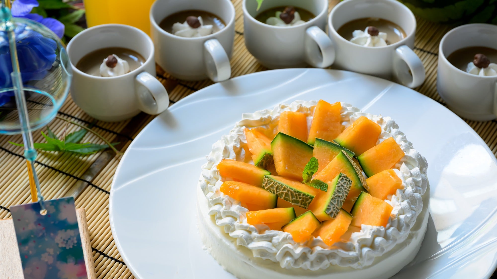 This dessert is visually appealing and uses plenty of seasonal fruits.
