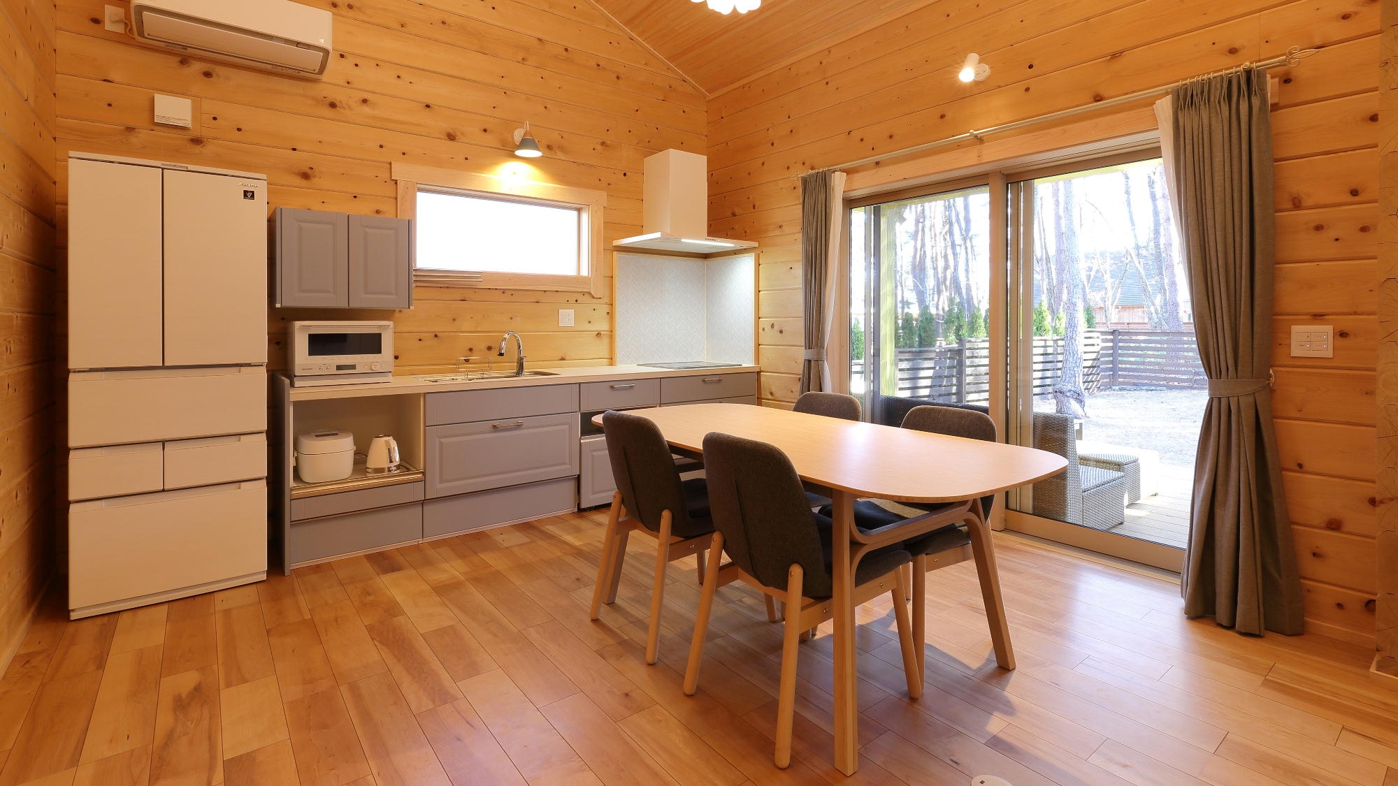 [Log Premium with sauna and open-air bath] Rumo (1LDK) HK