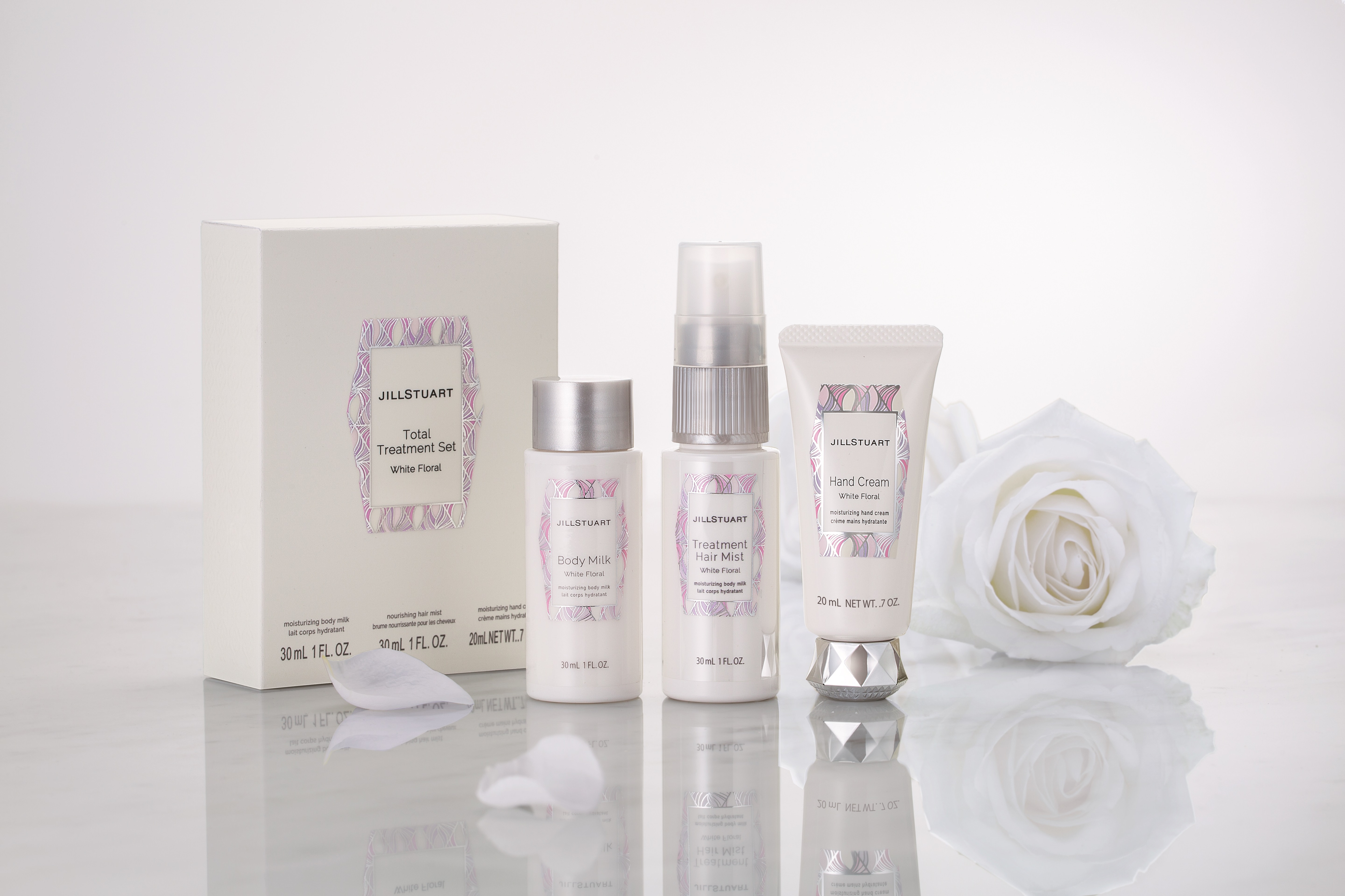 ชุดผลิตภัณฑ์บำรุงผิว JILLSTUART Total Treatment Set