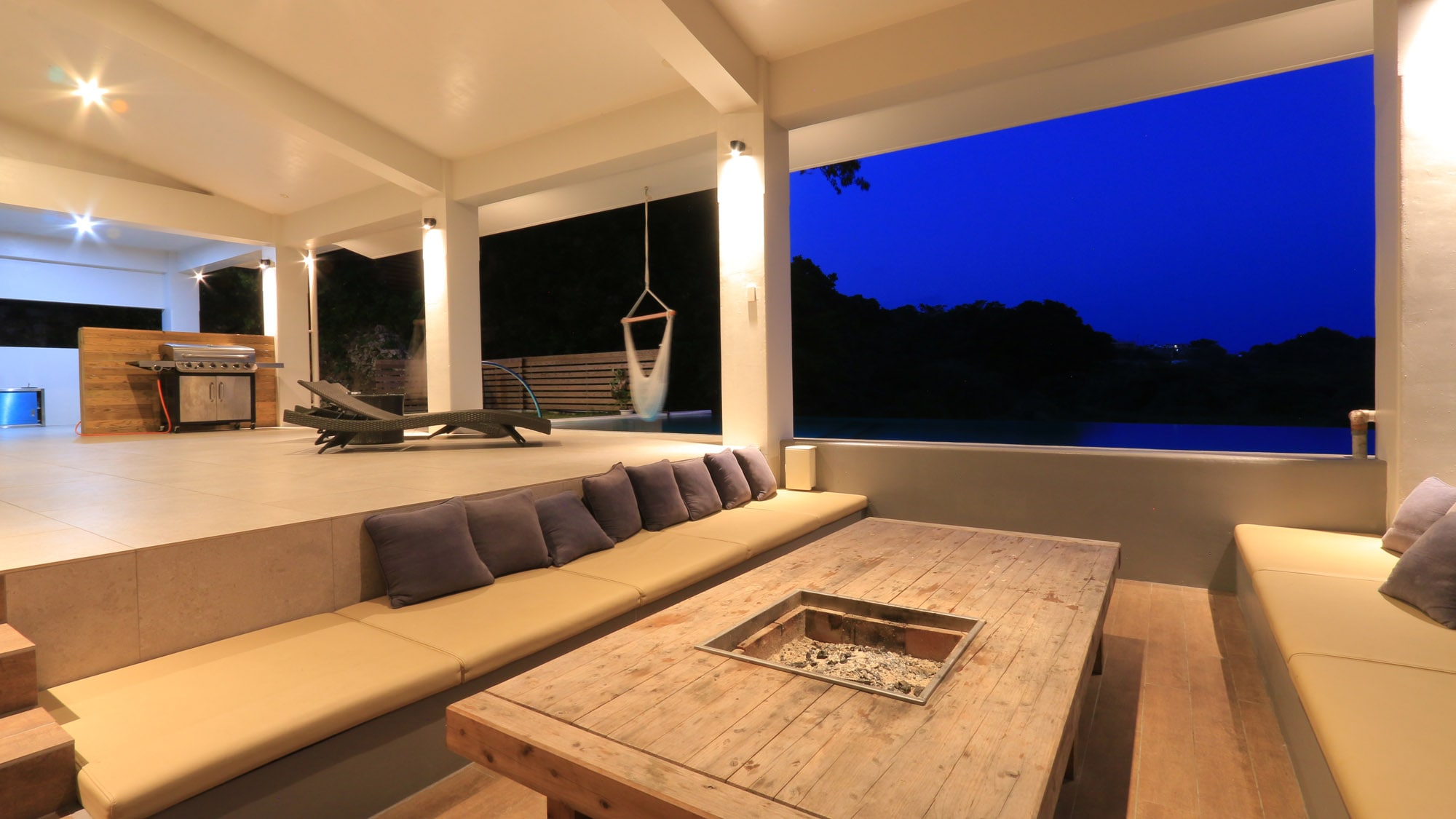 Pool Villa Fire Pit