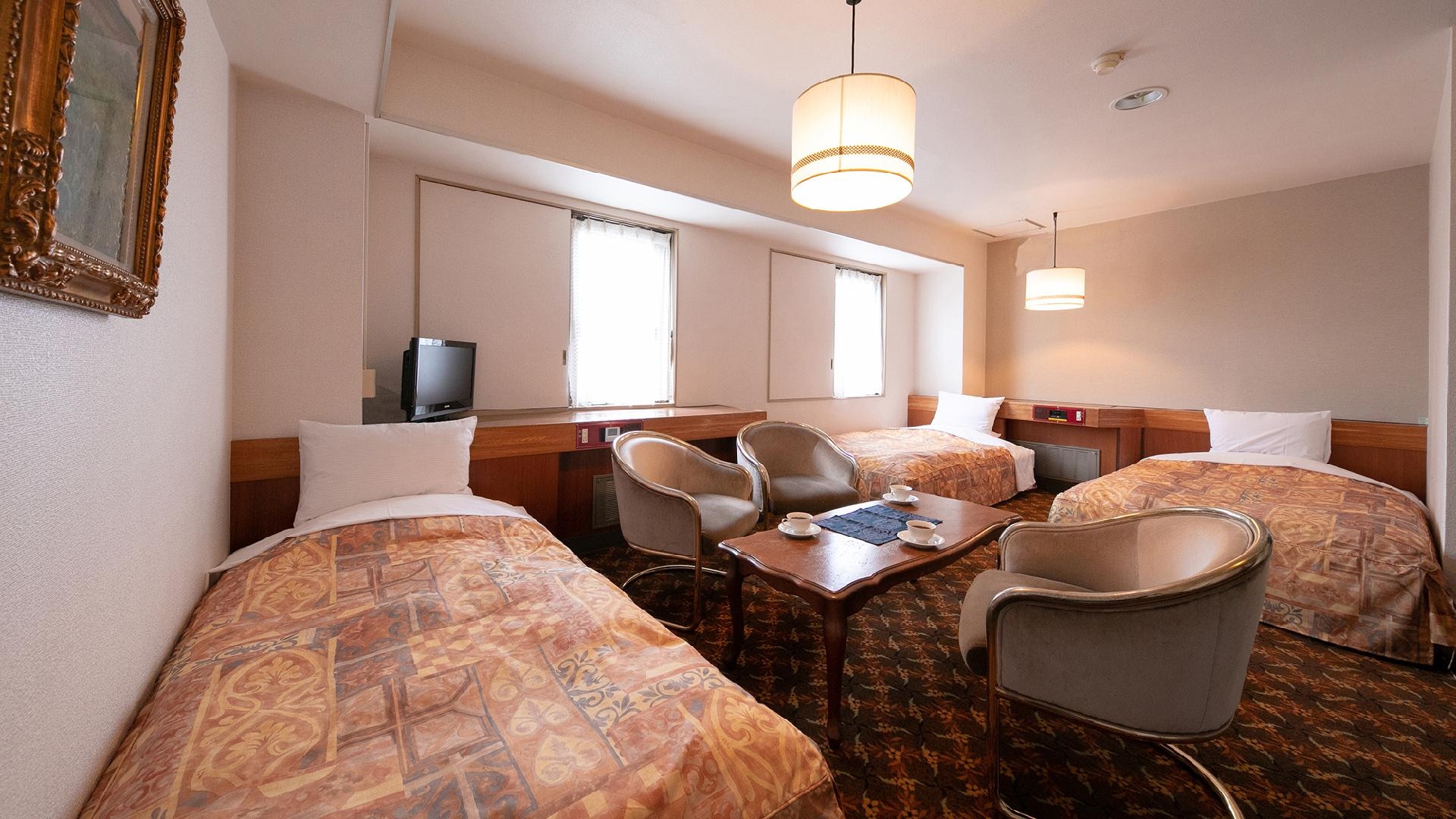 ◆Triple ◆32㎡; Very popular with families♪ We will help you create memories in Nagaoka♪