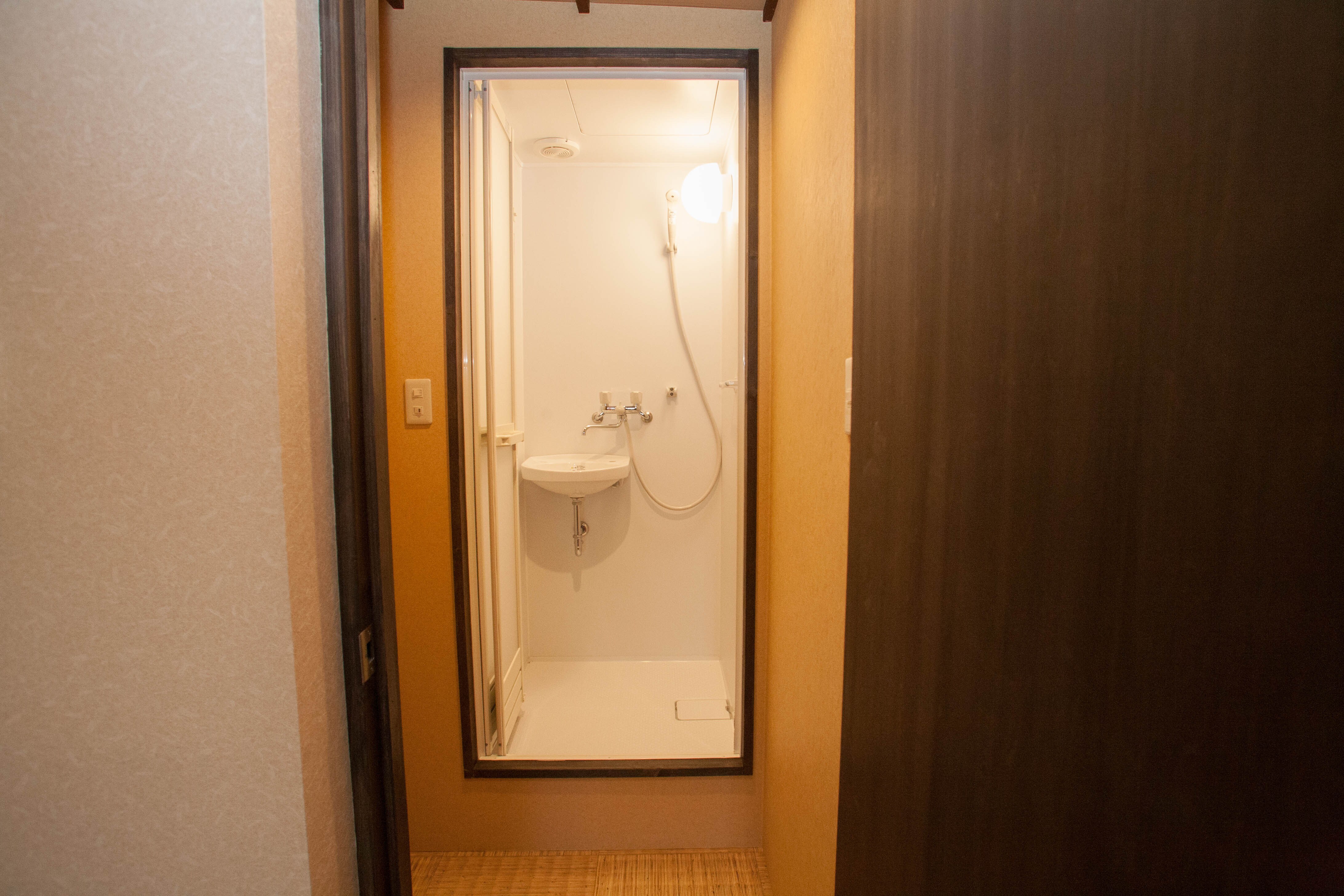 Room 201 private shower room