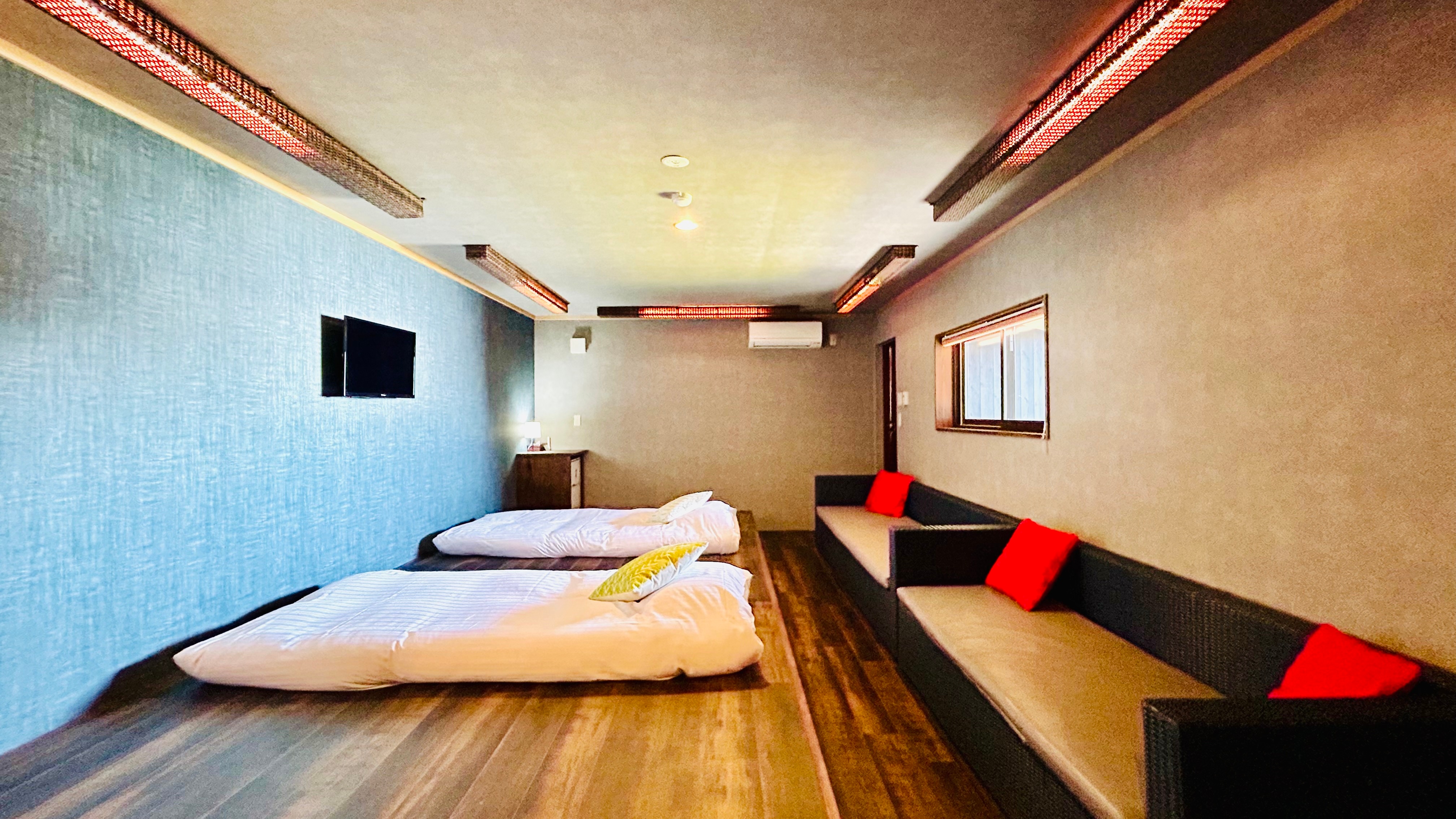 Oceanfront | Corner Japanese-Western style room / Open-air bath with natural hot spring water
