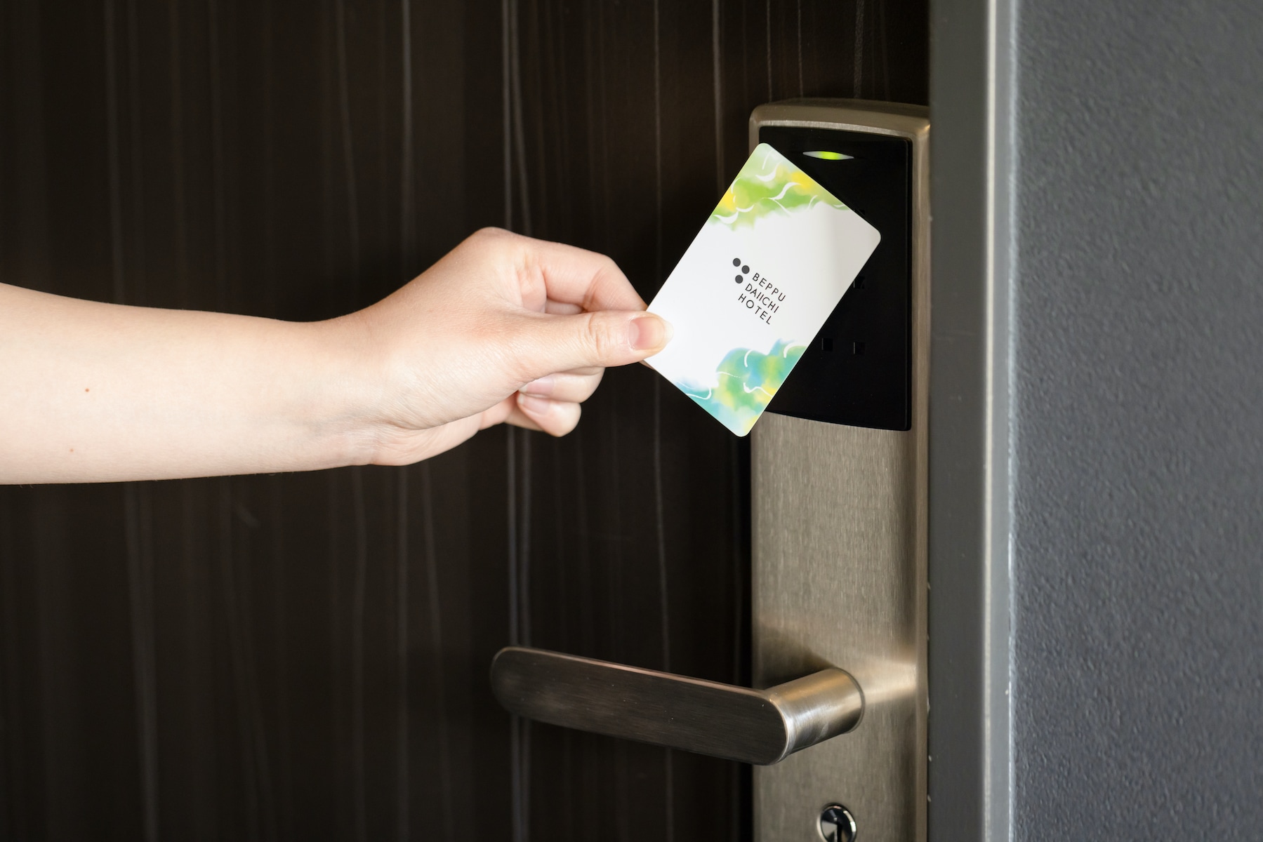 All rooms have card keys