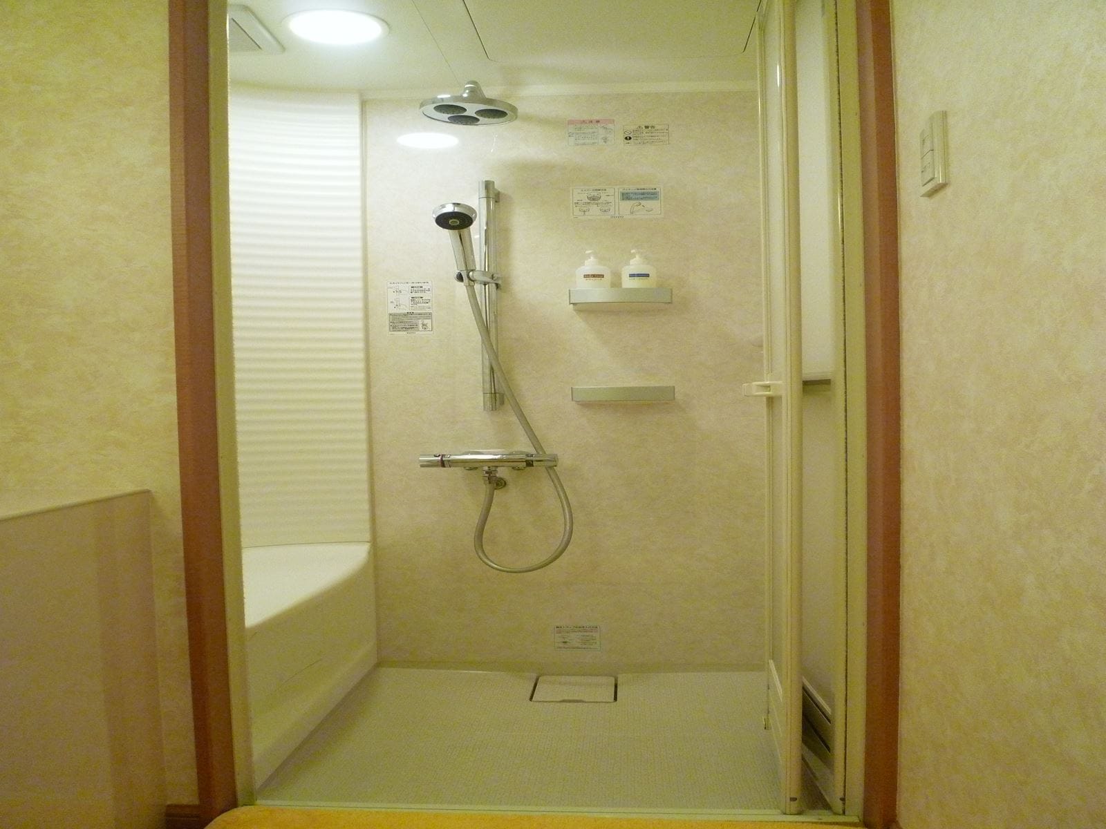 Superior room (shower booth)