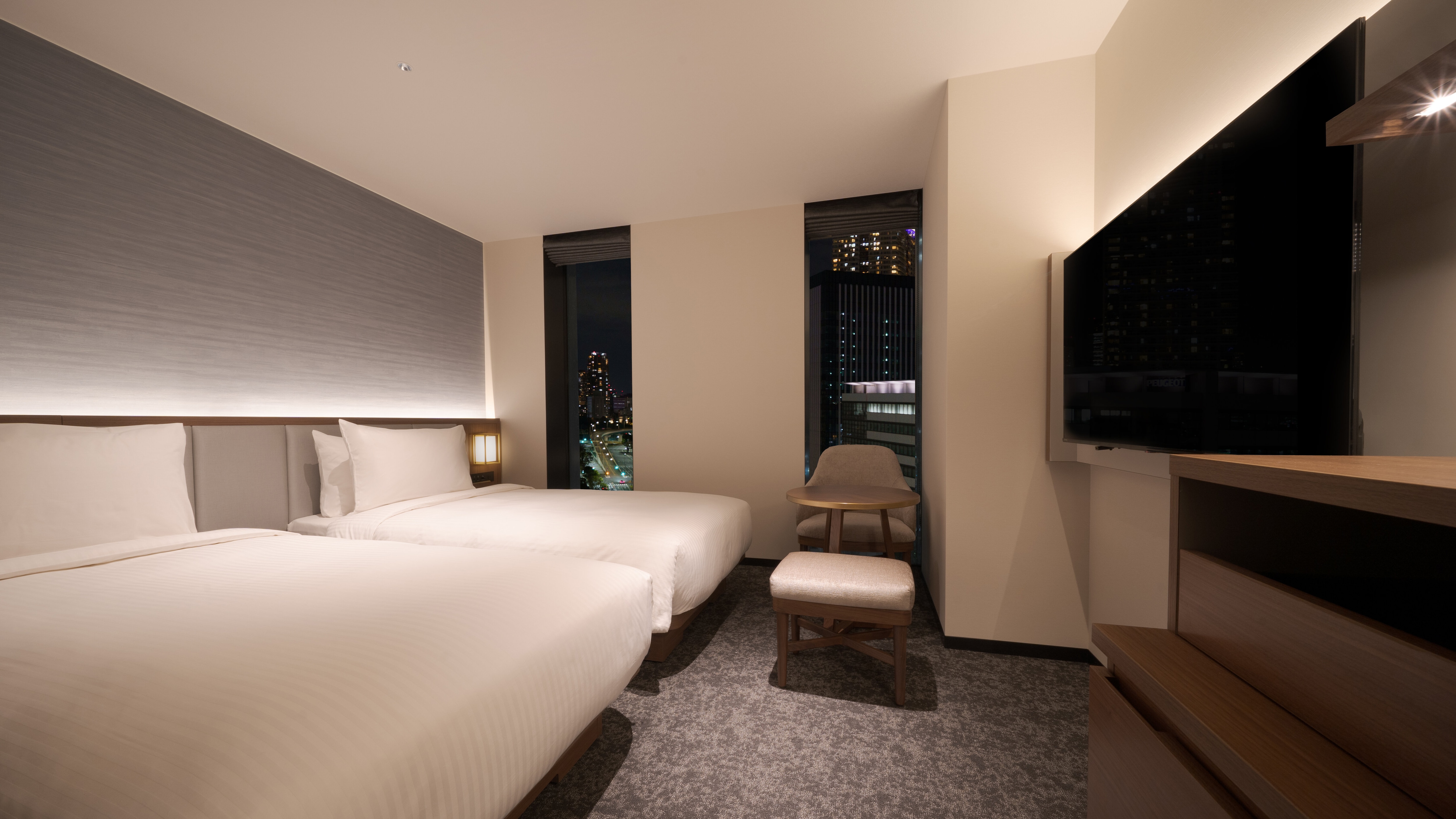 [Deluxe Twin] 25.5 square meters / 3 separate bathrooms with washing area