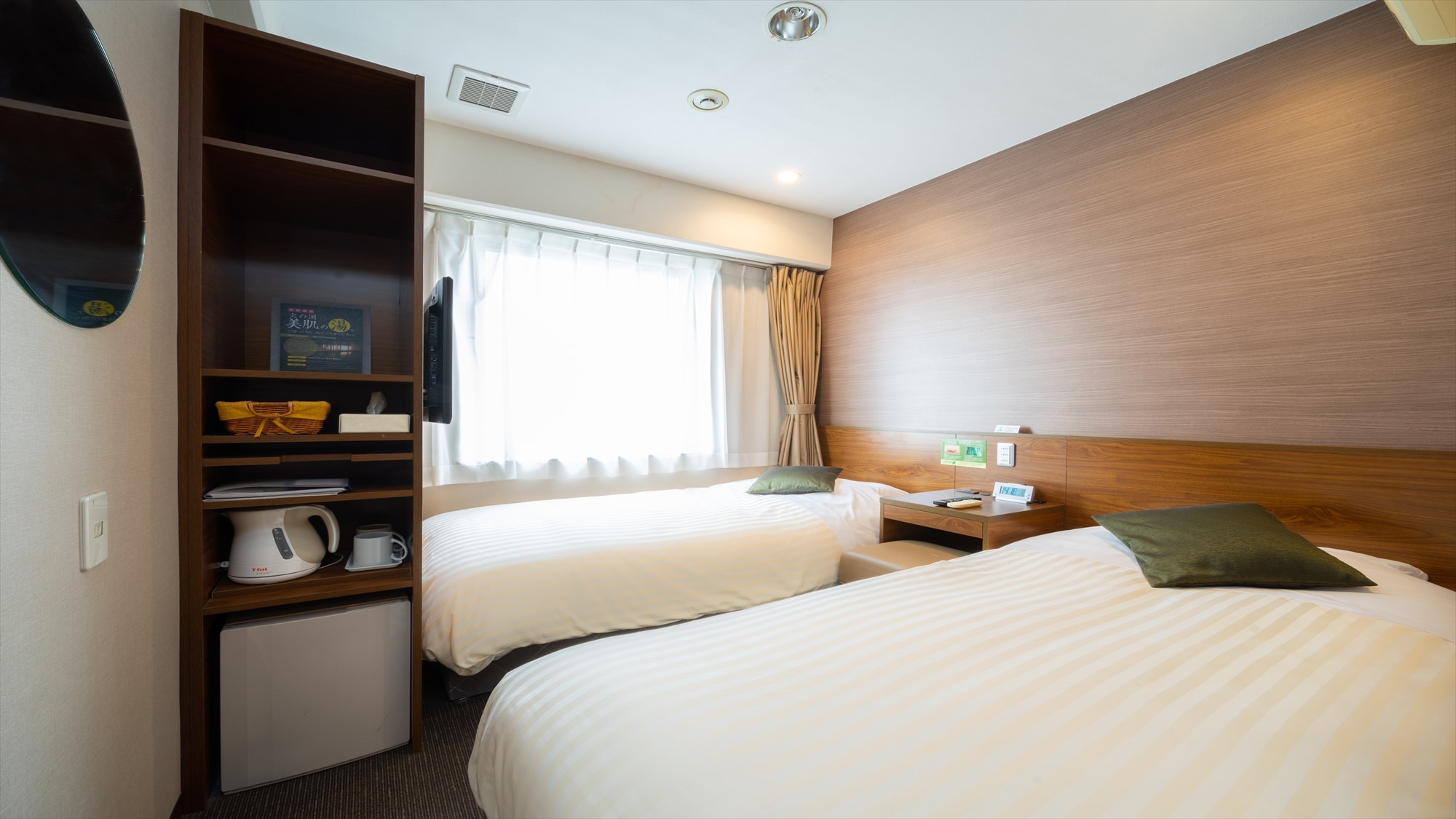 Enjoy a comfortable stay in a spacious room
