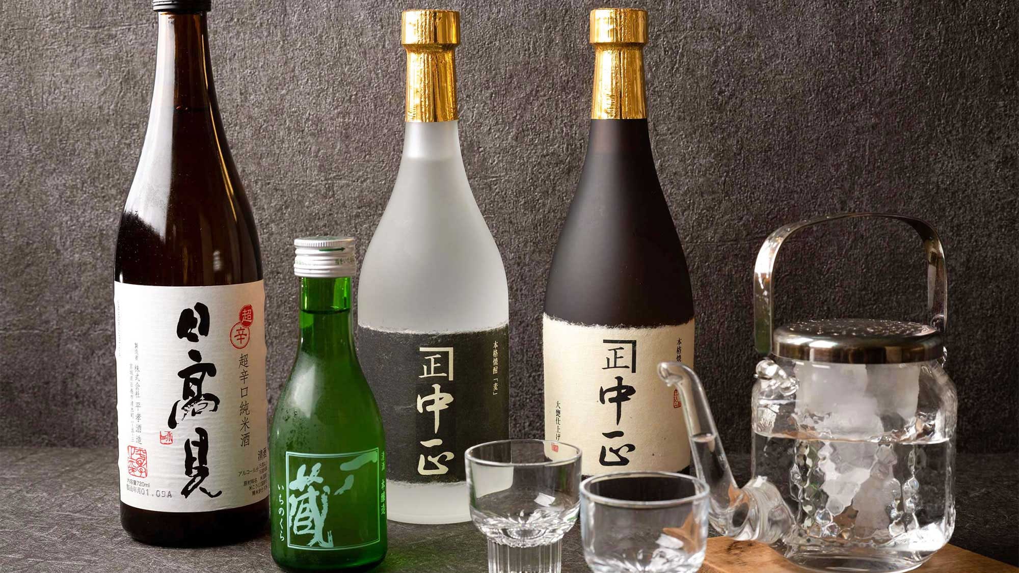 ・[Local sake] We also offer local sake. Please enjoy it with your meal.
