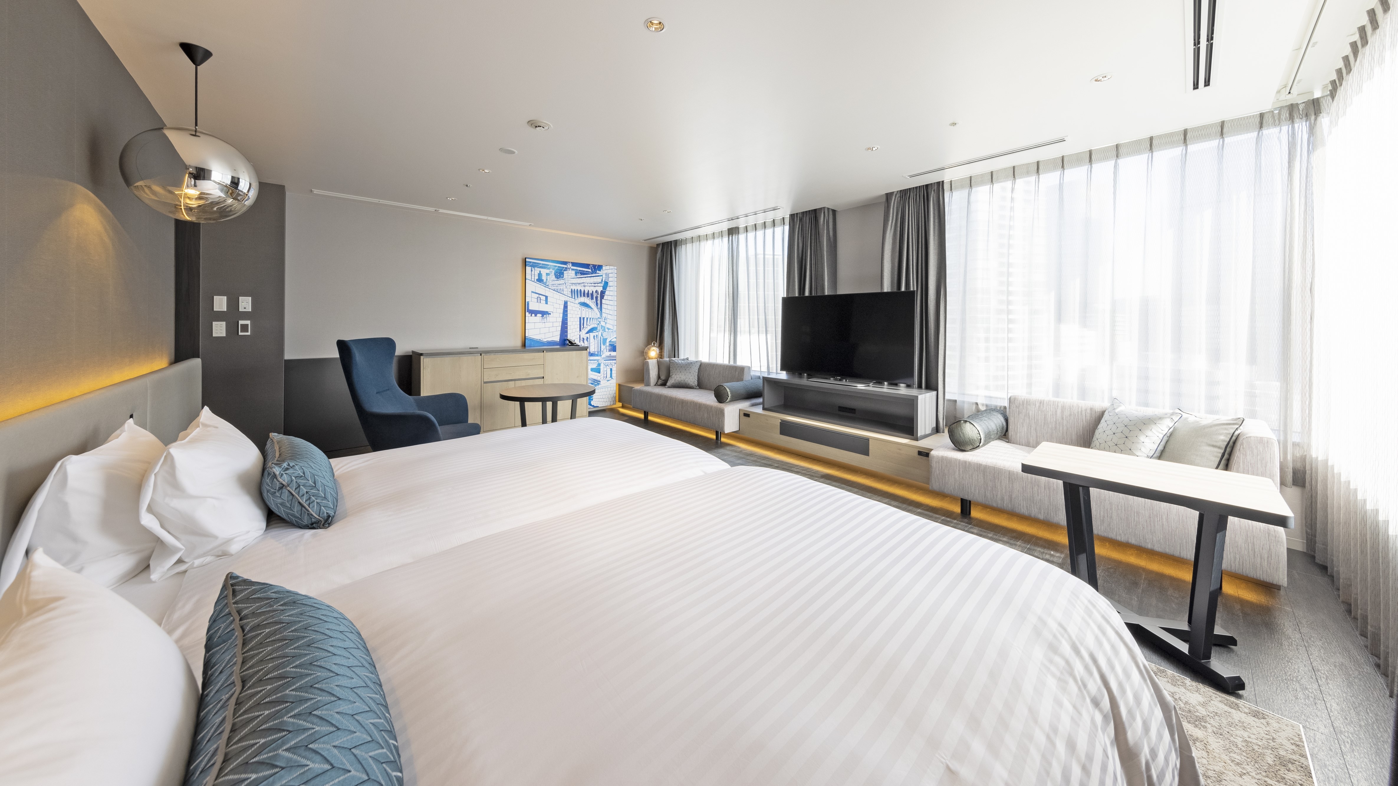 [Stylish Junior Suite Twin Room]
