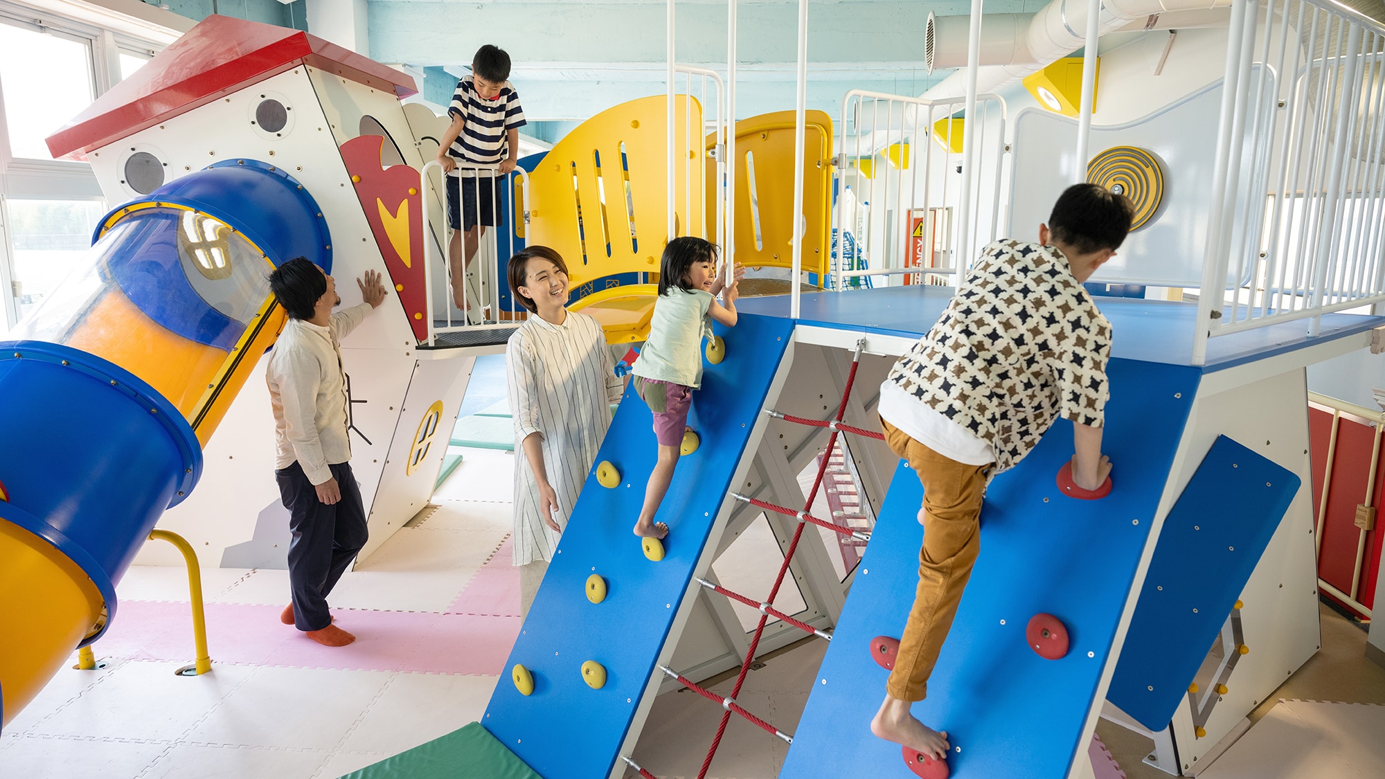 [Kids Playroom] Fun activities to learn about disaster prevention.