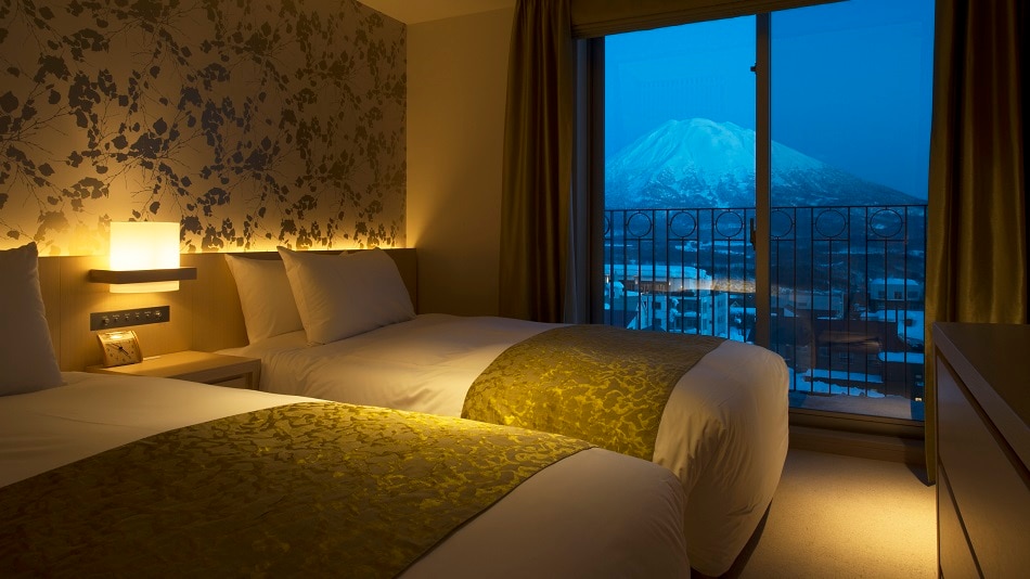 Superior room with Mt. Yotei view