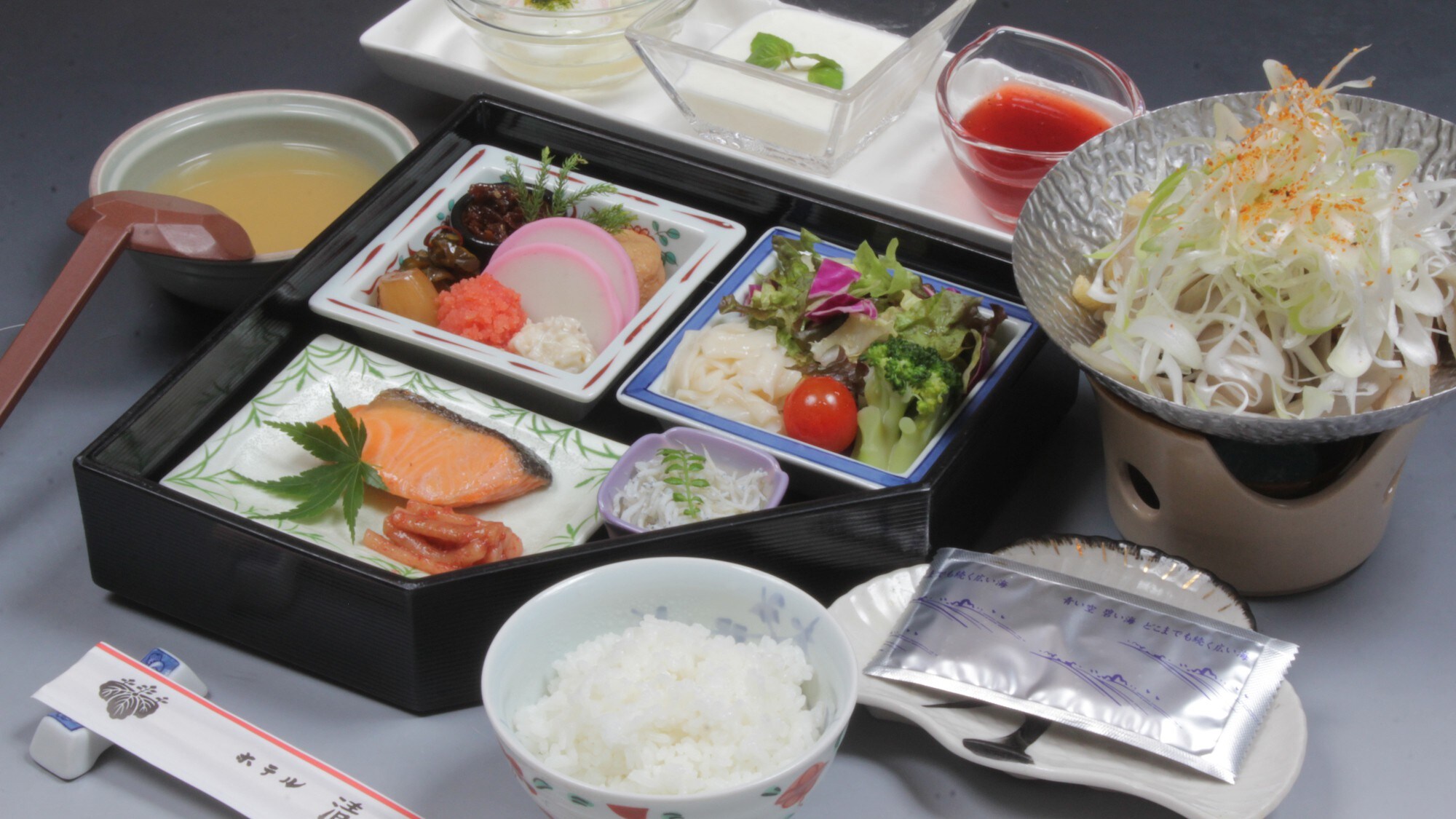 Example of breakfast (1st night)